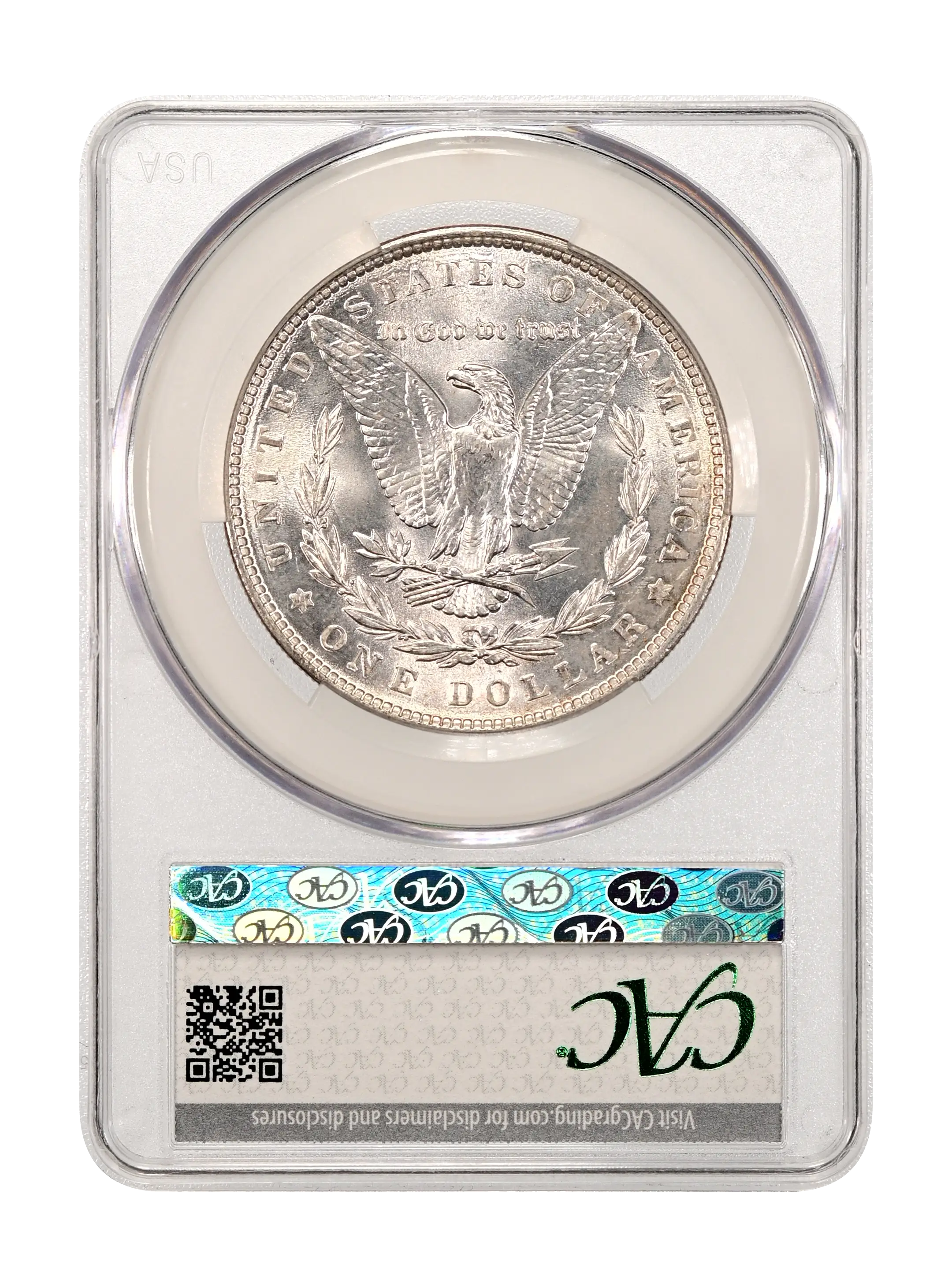 1886 $1  High 6, Clashed, VAM-6B MS thumbnail 10
