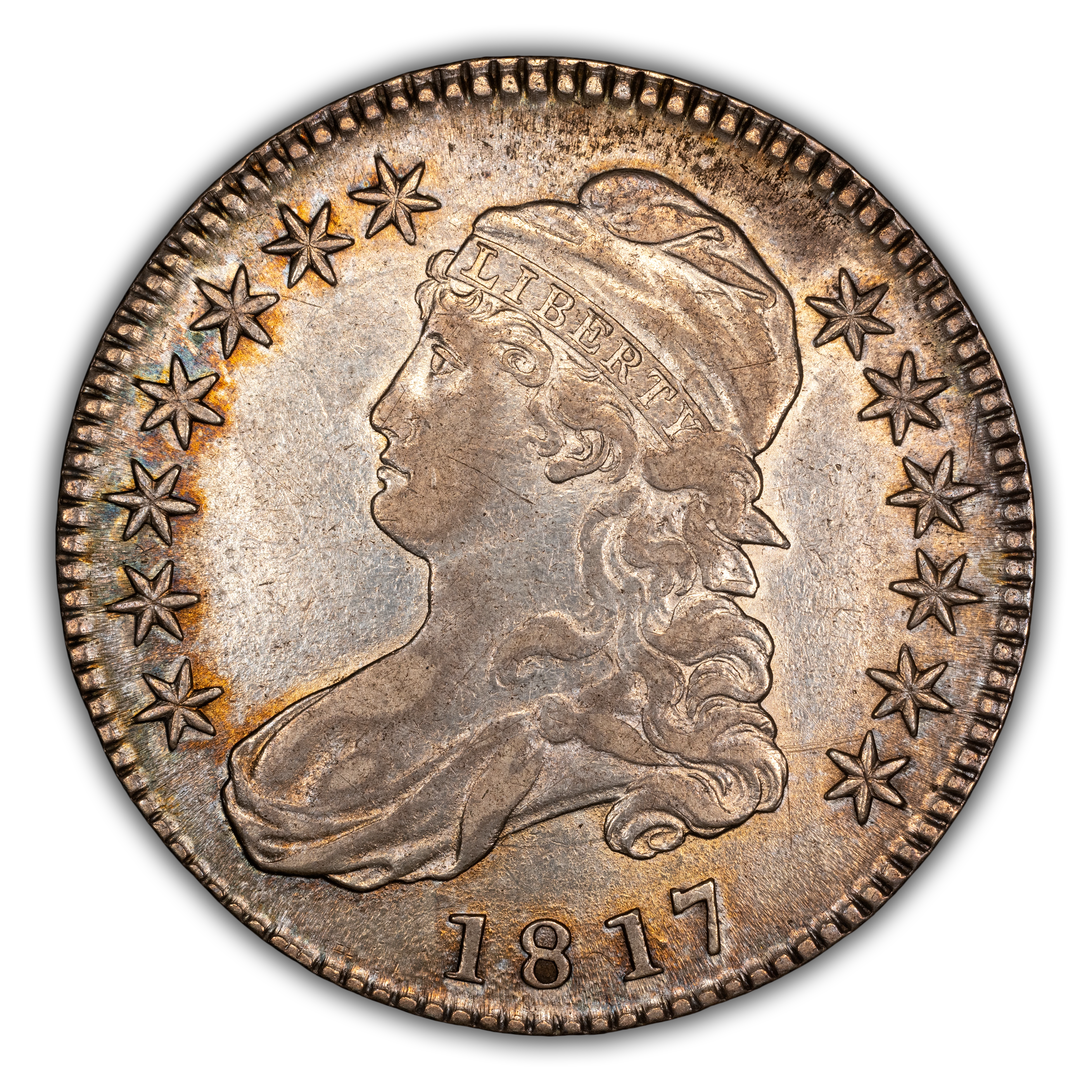 1817 50c Punctuated Date, O-103 MS