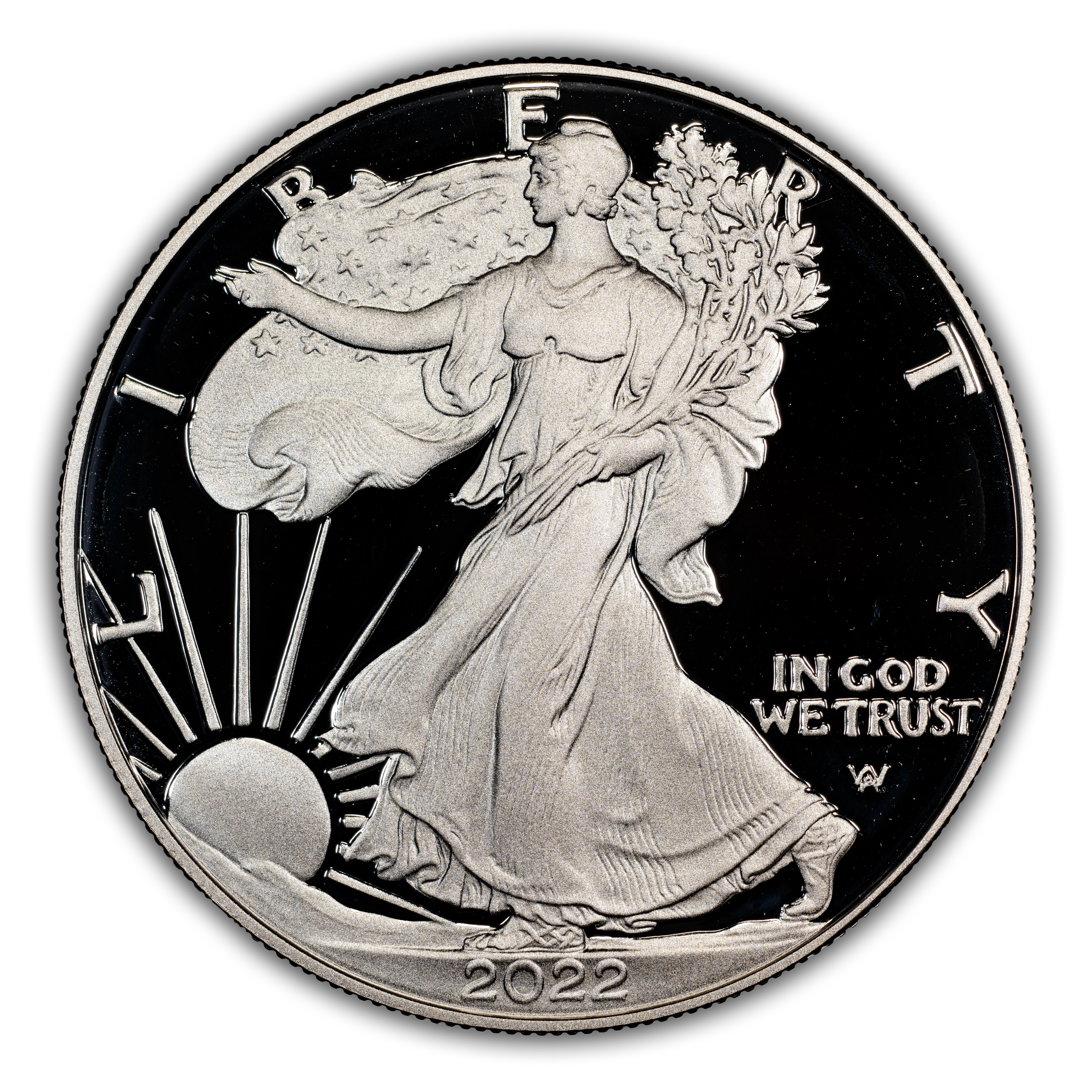 2022-W $1 Silver Eagle PR DCAM