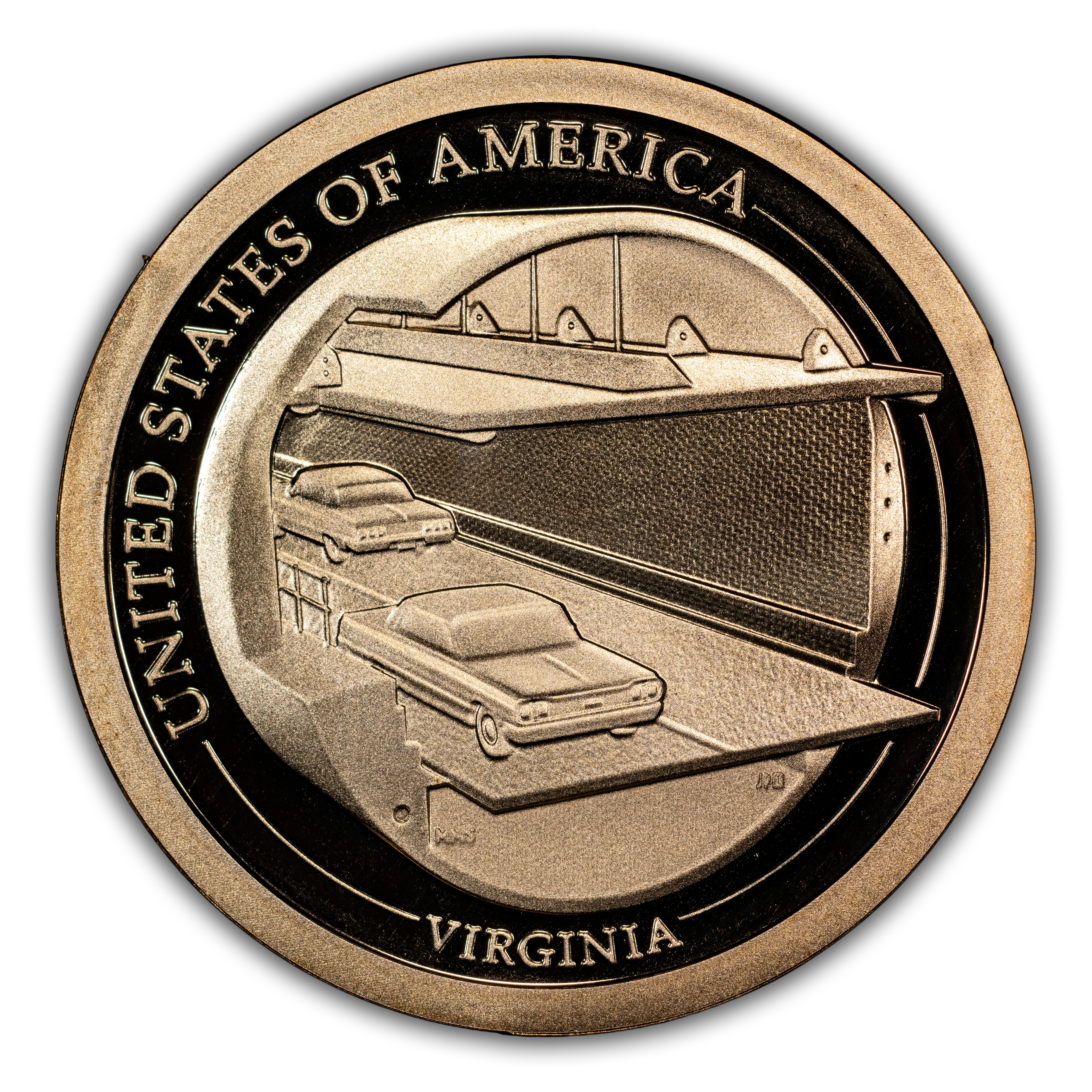 2021-S $1 VA-Automobile Tunnels PR DCAM