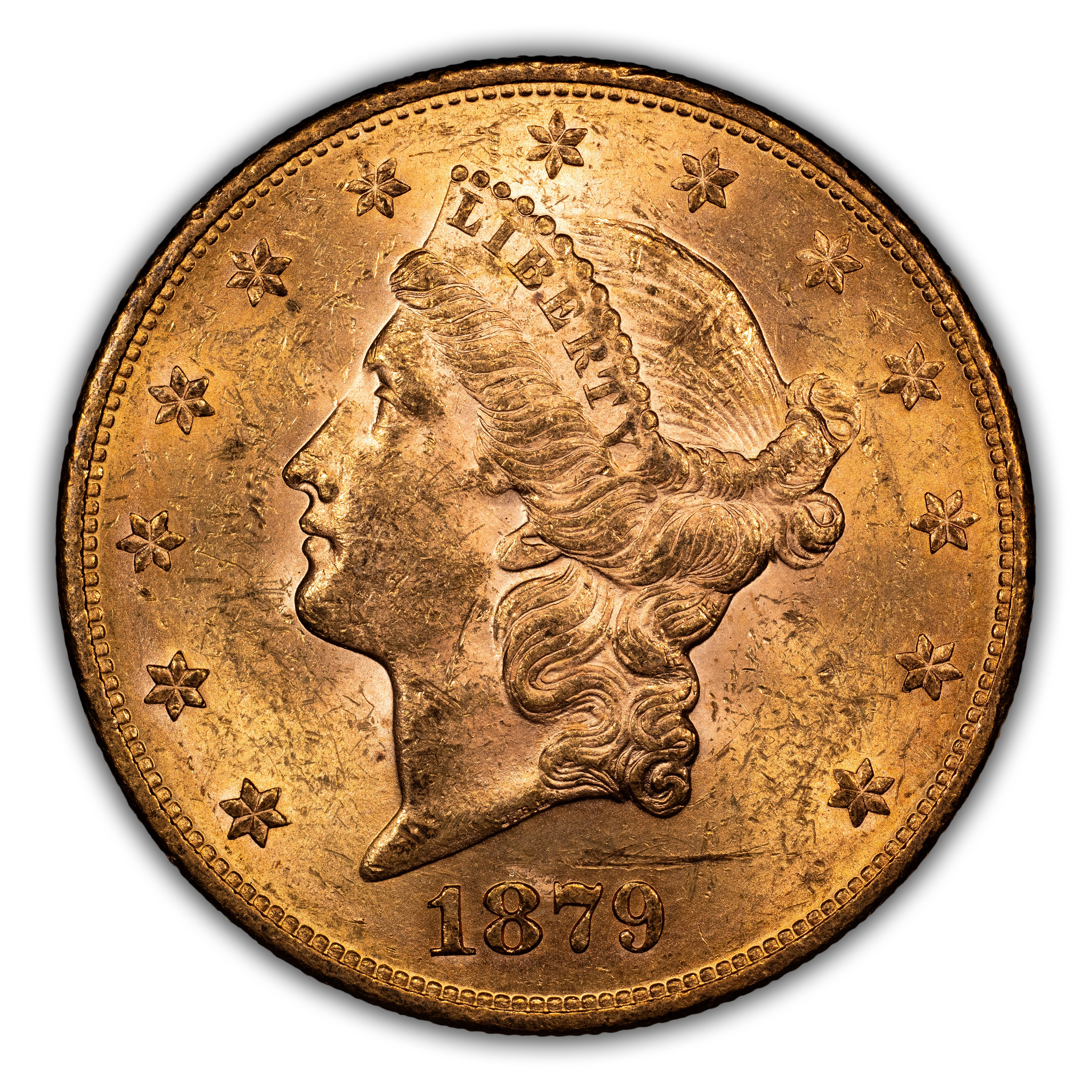 1879 $20 MS