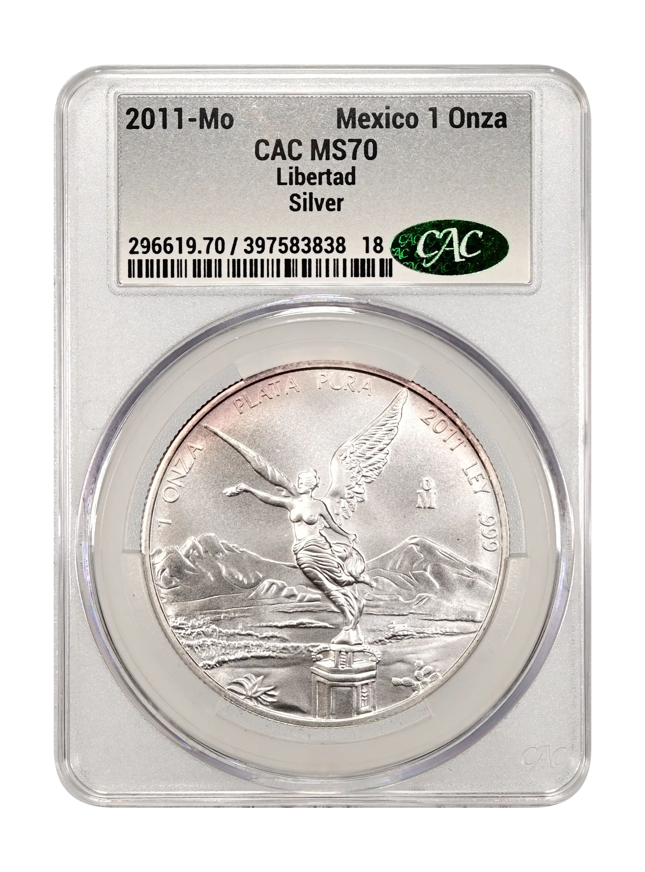 Mexico 1988 Silver 1 Onza Libertad Coin Values & Prices | Greysheet
