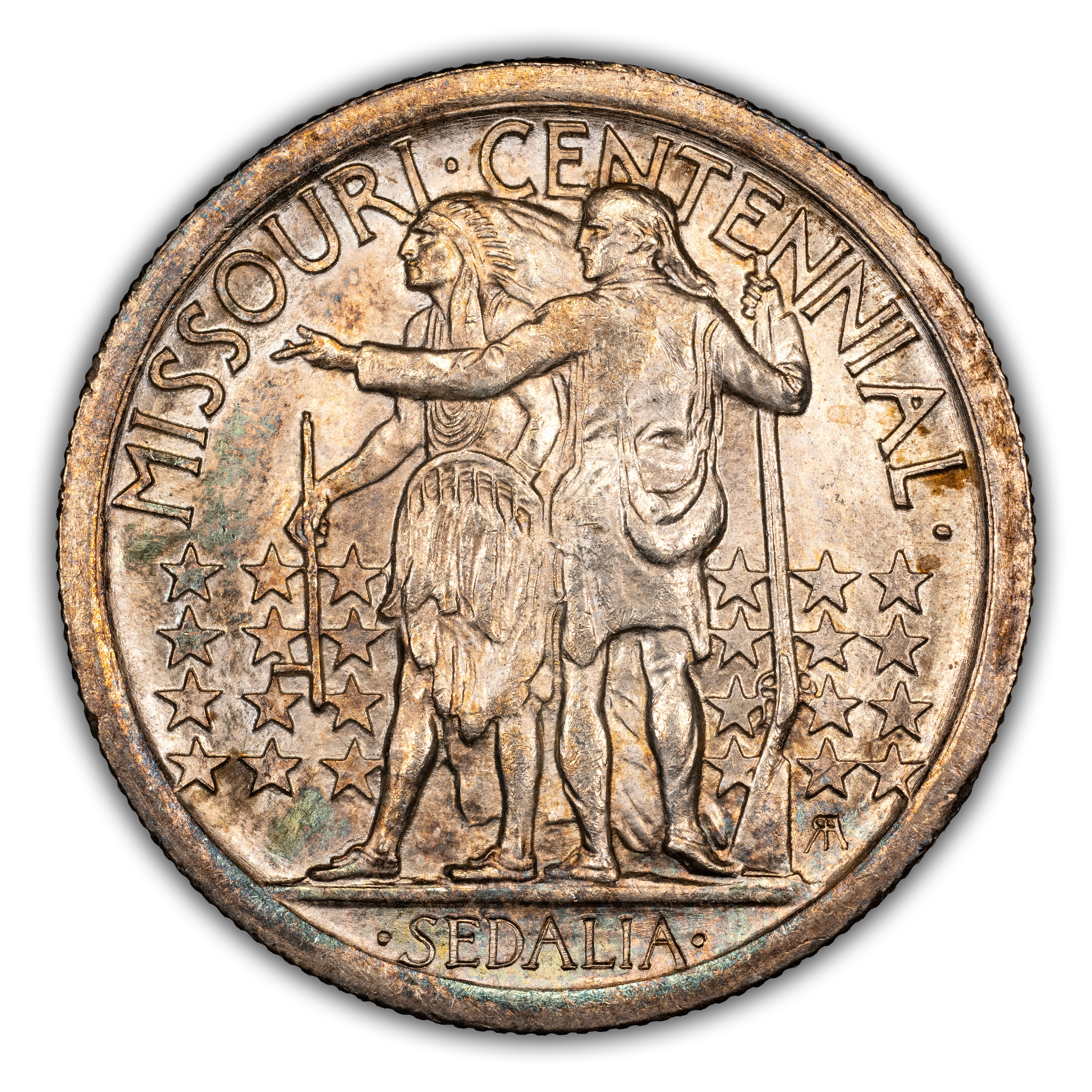 1921 50c Missouri, 2x4 MS