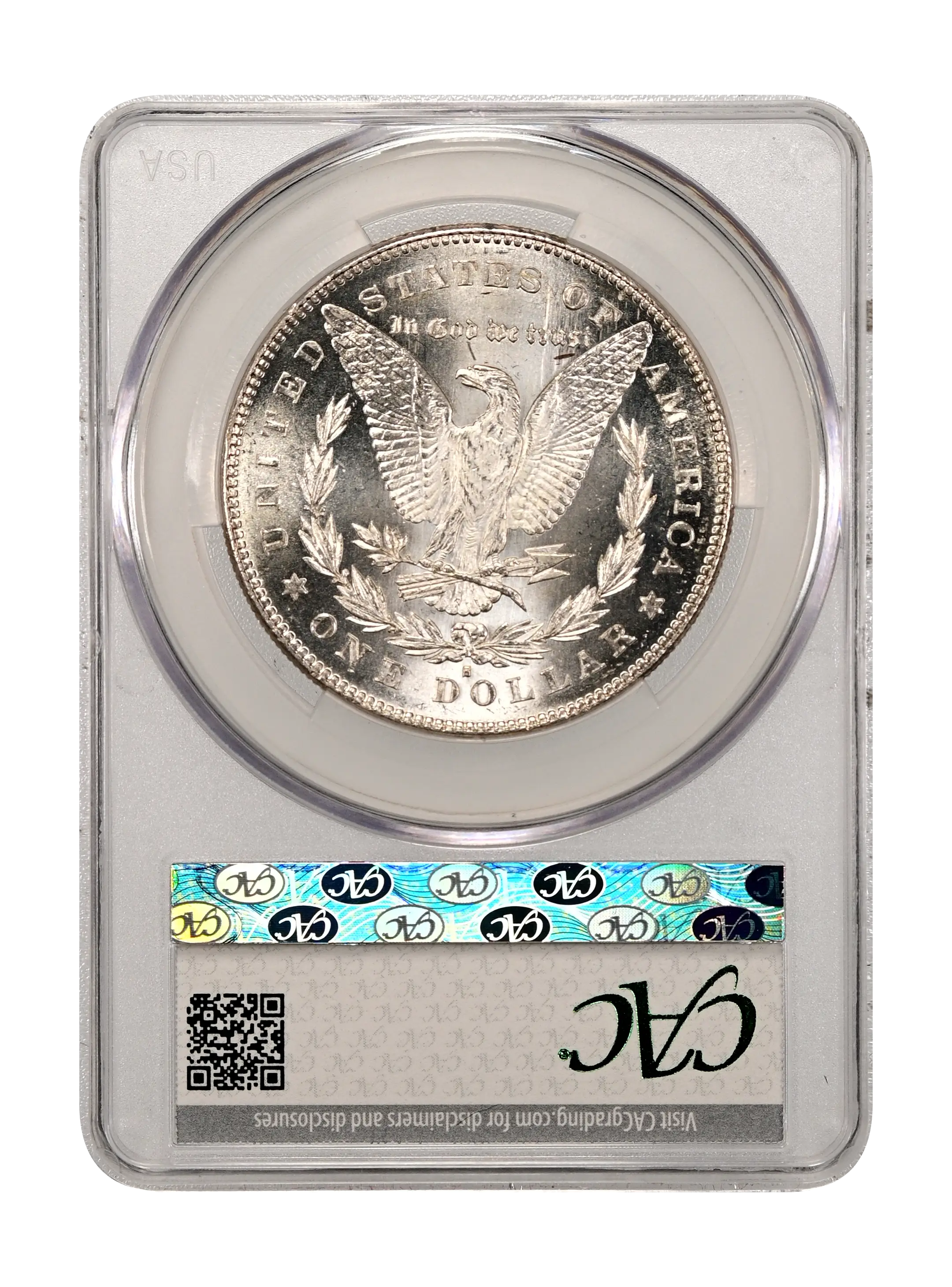 1878-S $1  Doubled UNUM, VAM-37 MS thumbnail 2