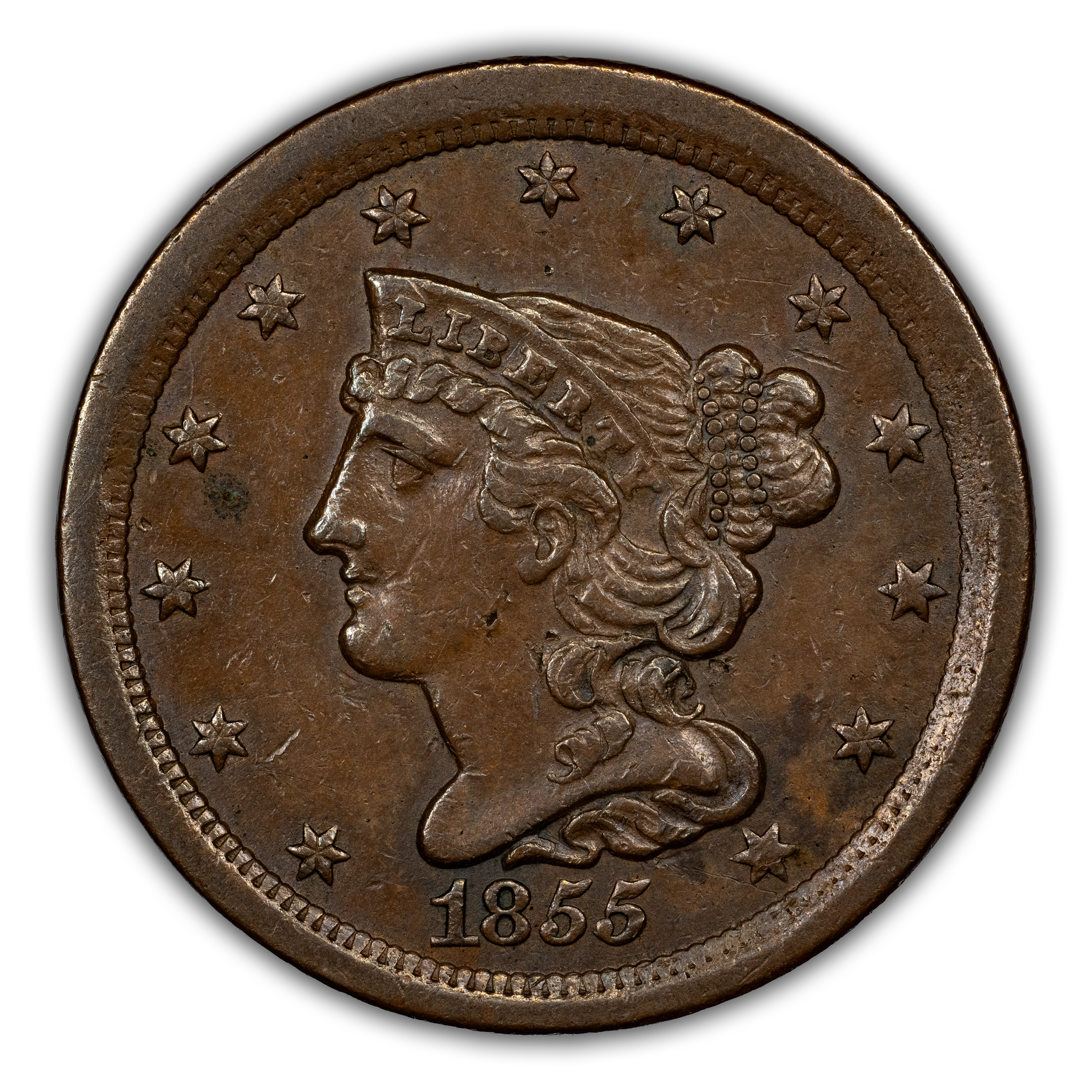 1855 1/2c C-1 MS BN
