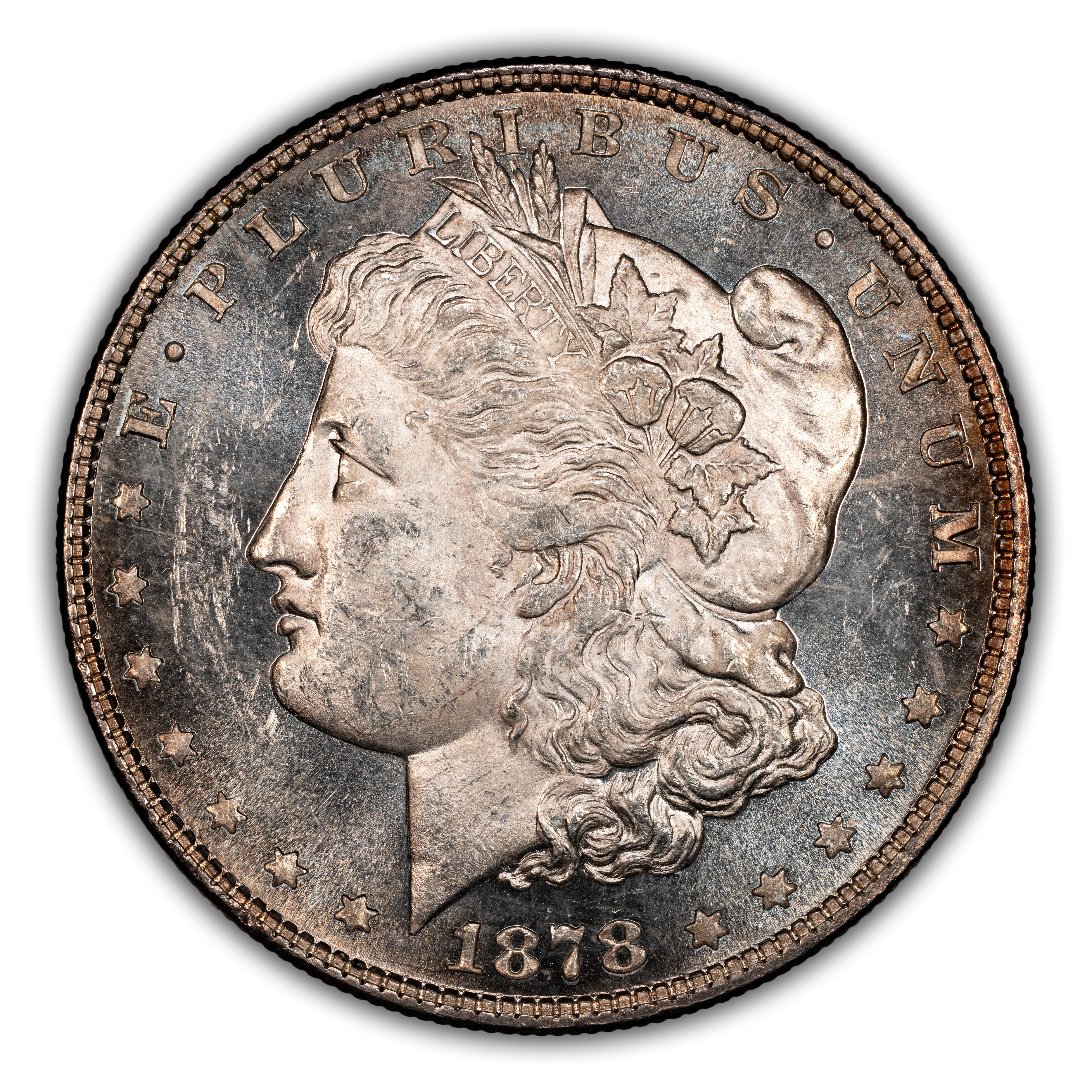1878 8TF $1 Crazy Lips, VAM-23 MS DMPL