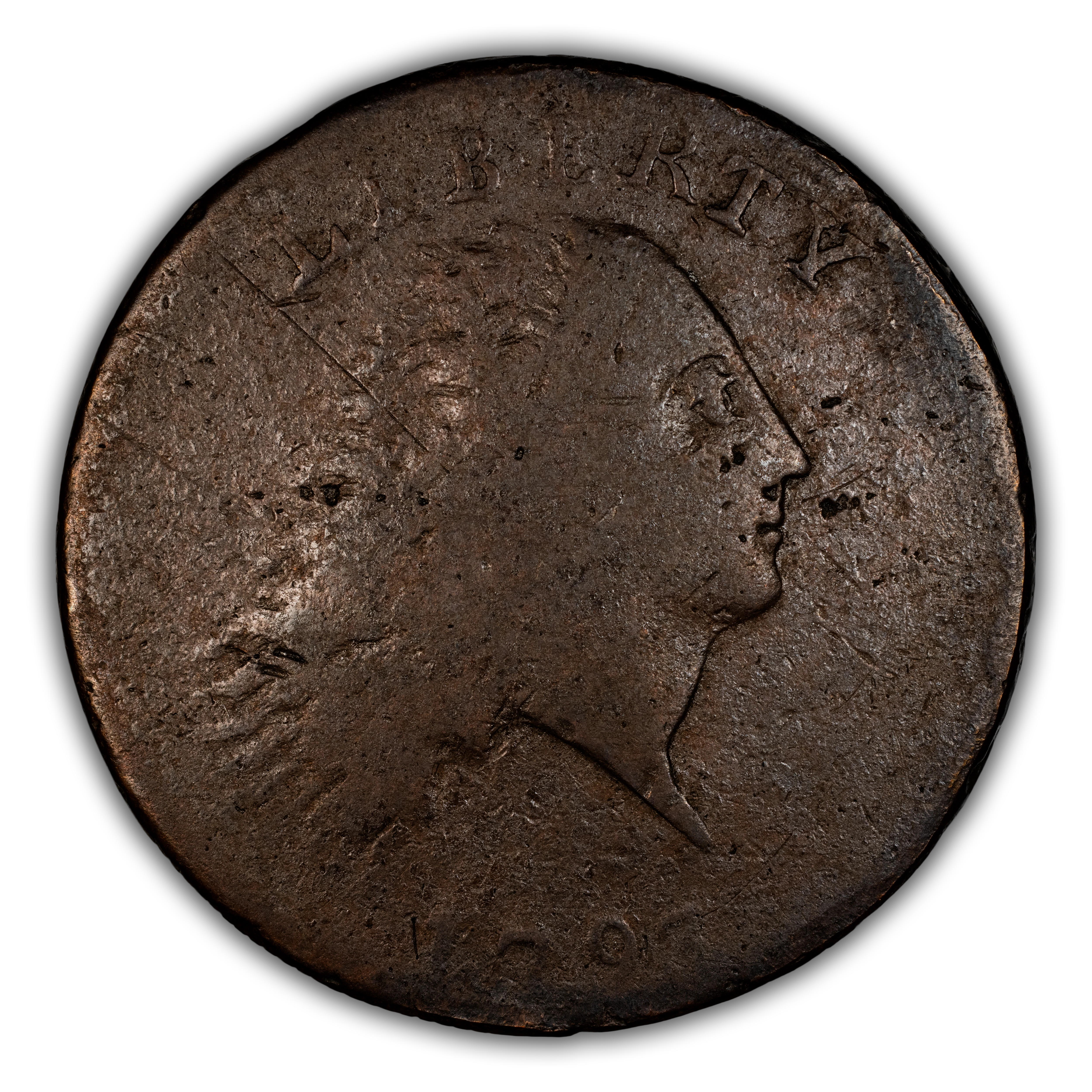 1793 1c Chain, AMERICA MS BN