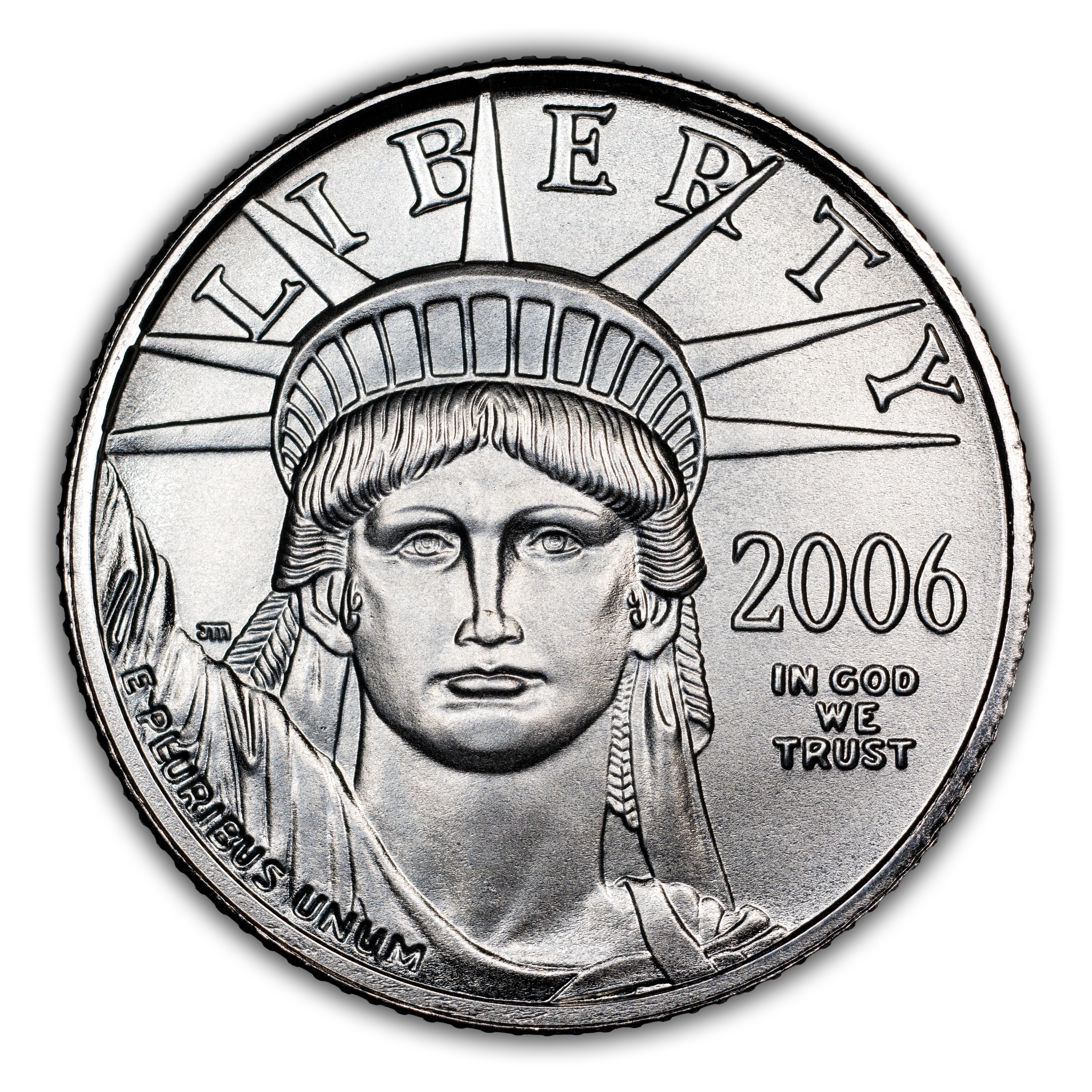 2006 $10 Platinum Eagle MS