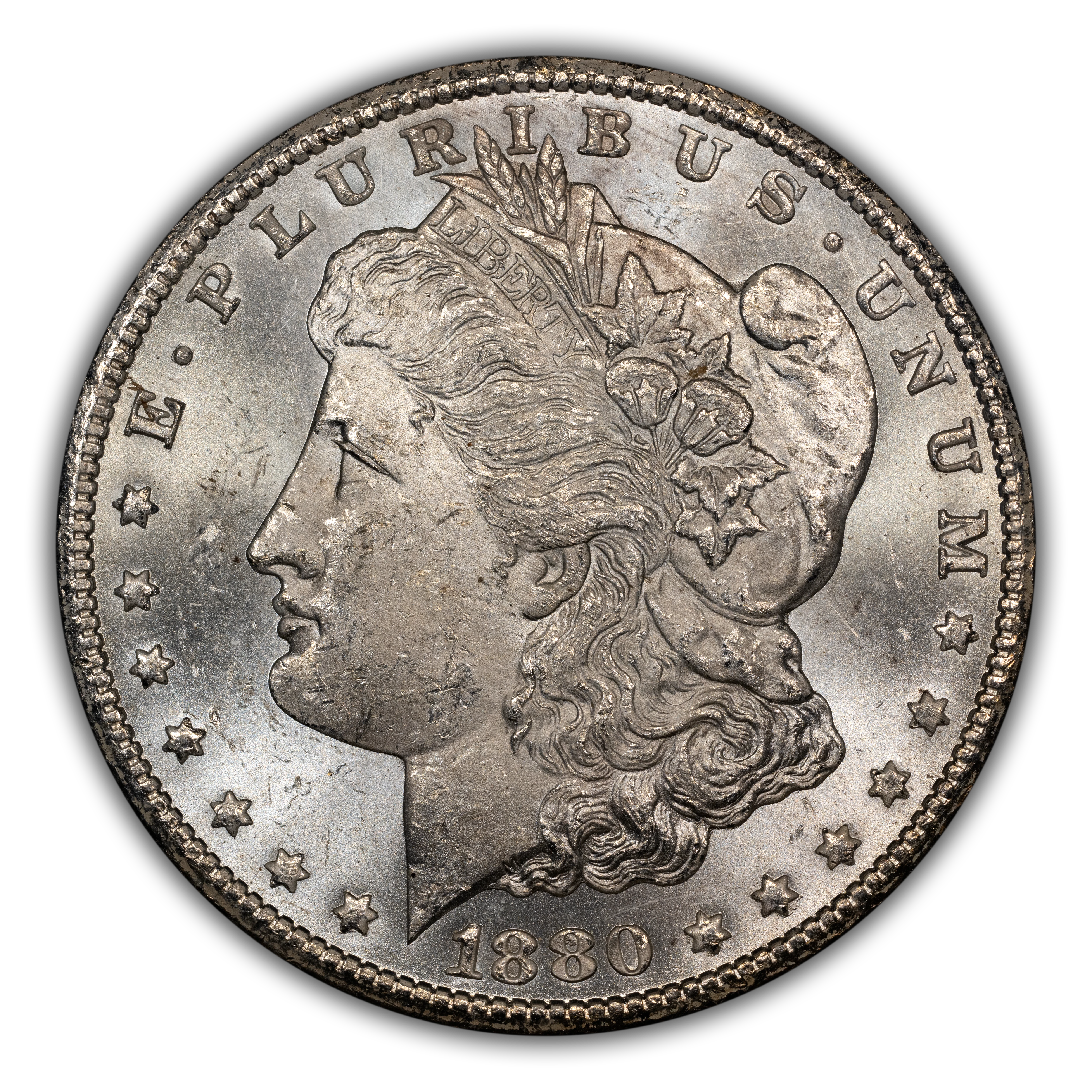 1880-CC $1  GSA Hoard, 8/7, Low 7, VAM-6 MS thumbnail 3