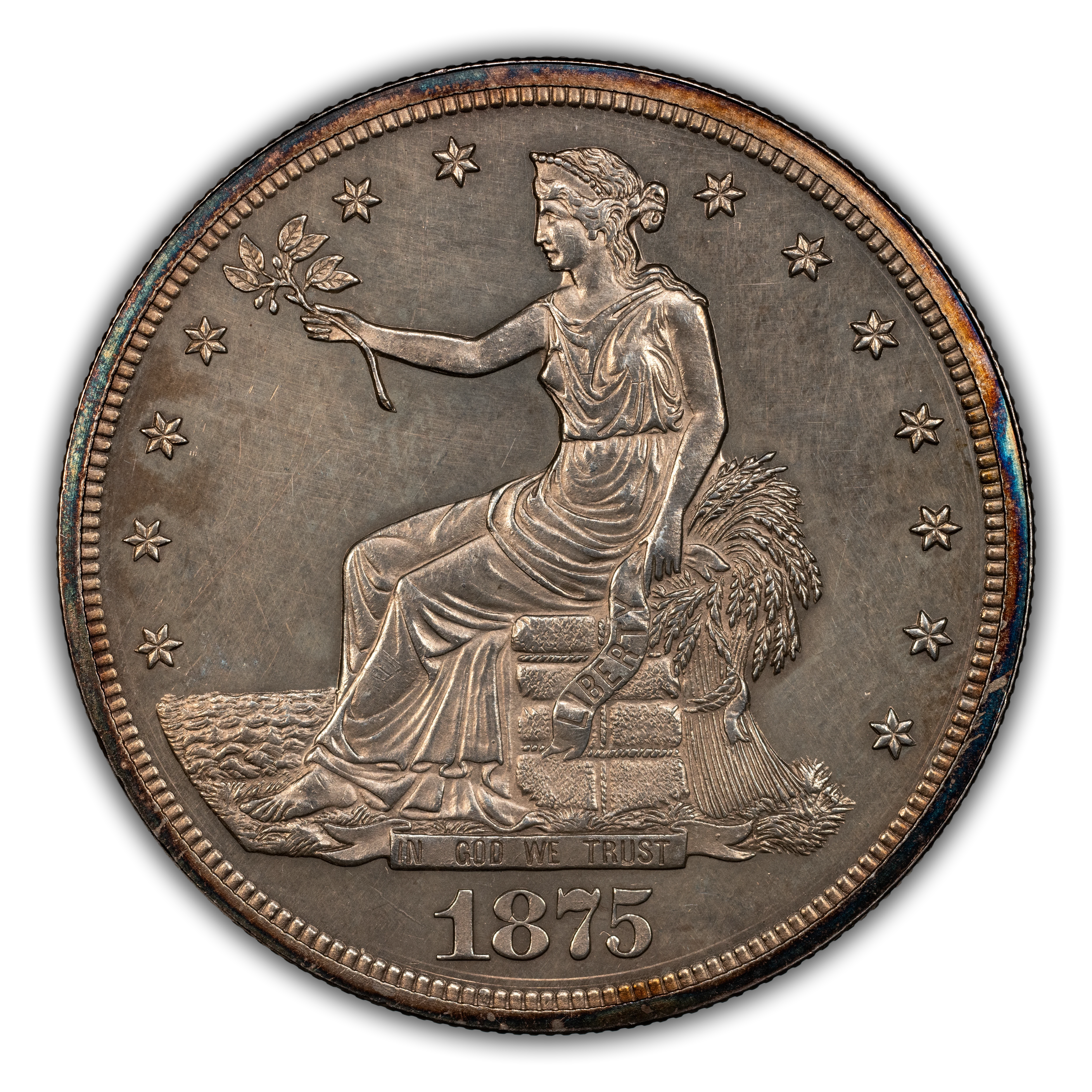 1875 Trade Dollar, Proof Values & Prices | Greysheet