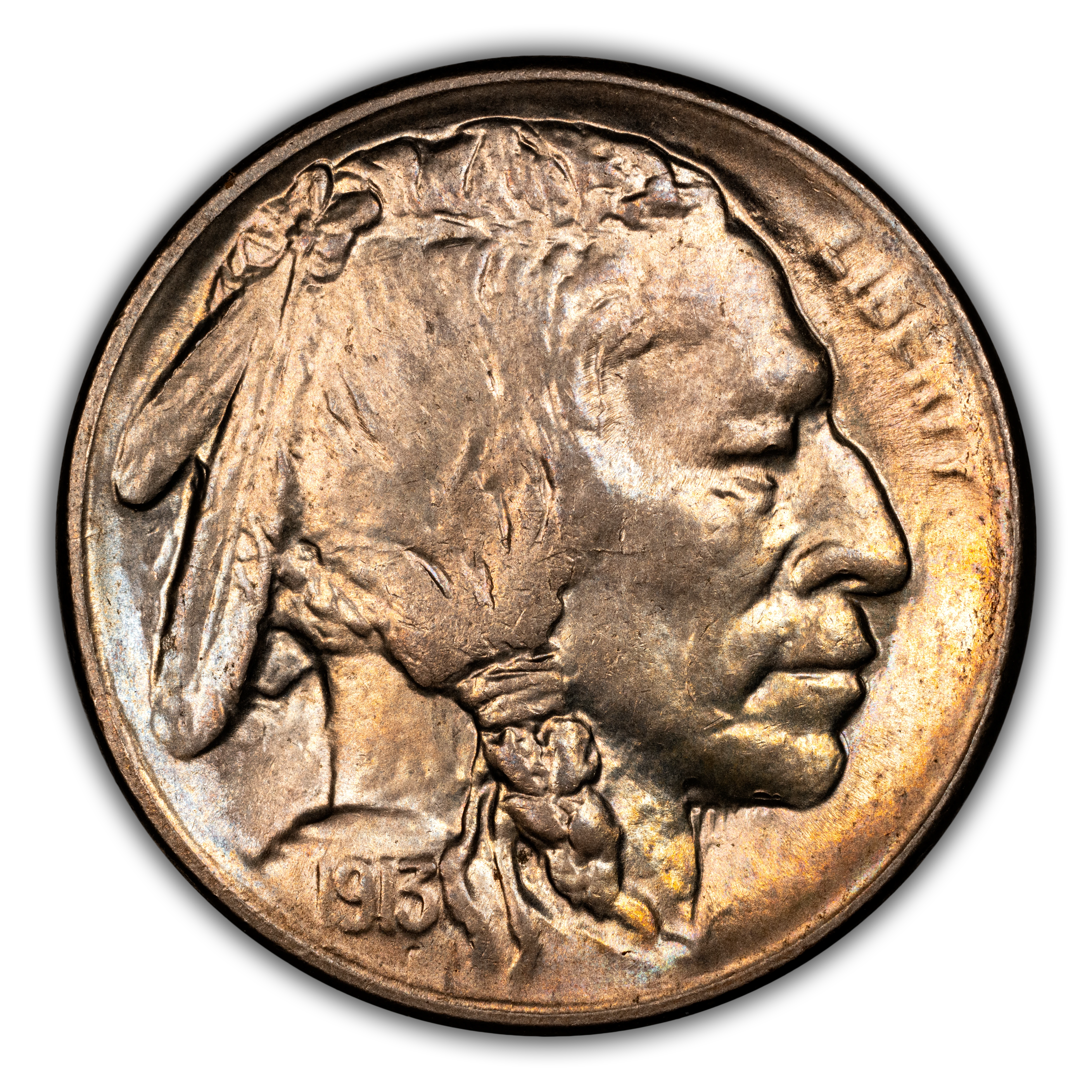 1913-S 5c Buffalo, Type 2 MS