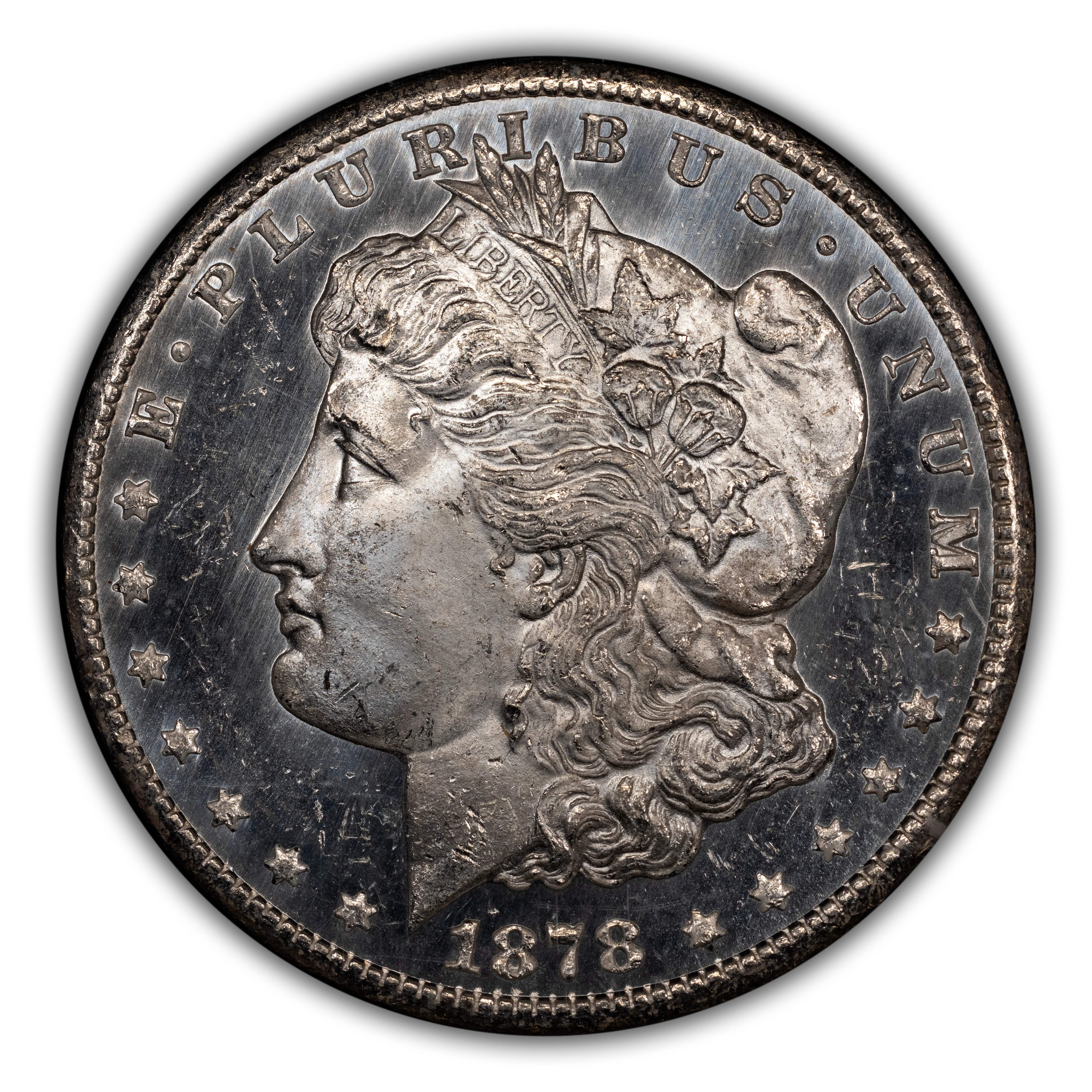 1878-CC $1 GSA Hoard, Hard package MS PL