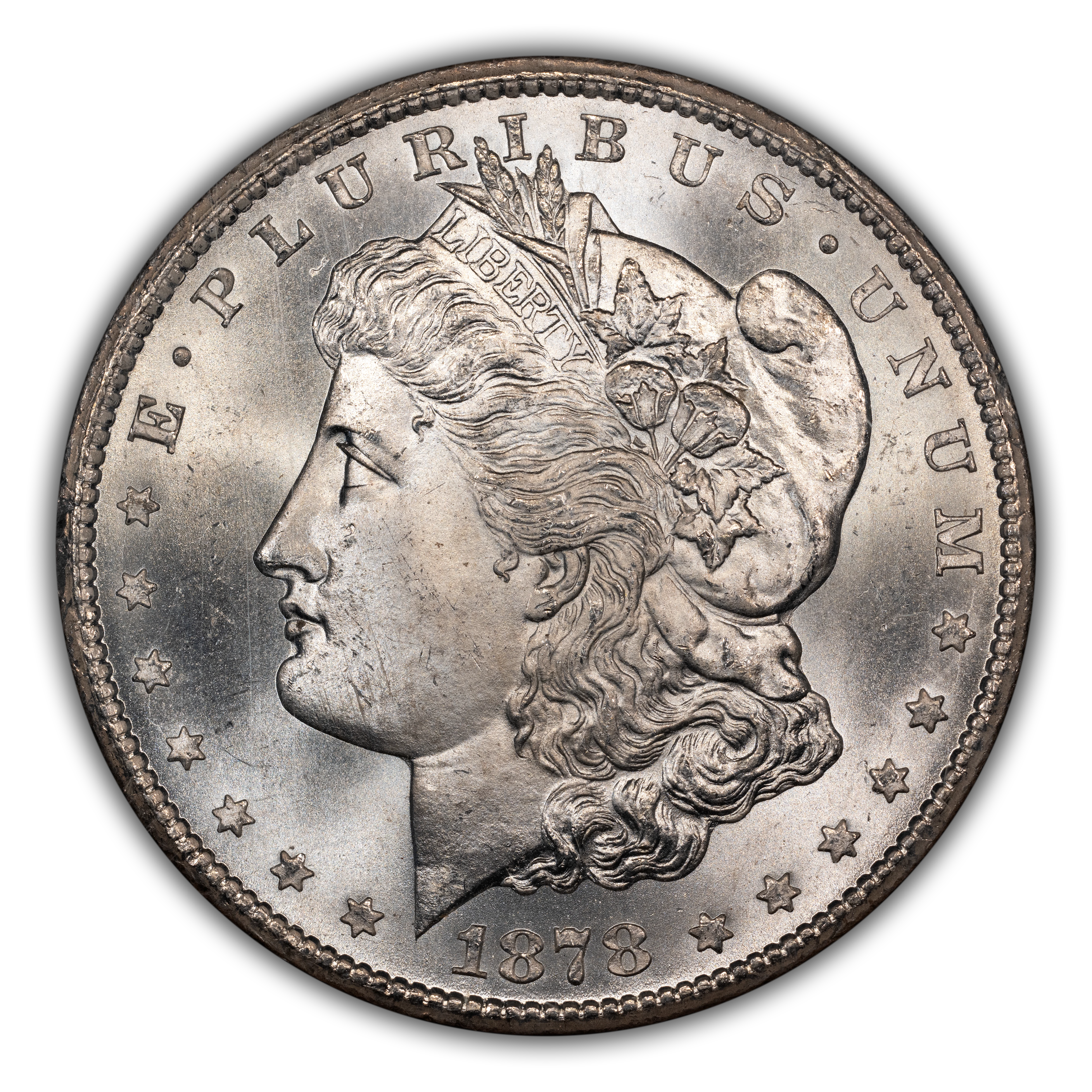 1878-CC $1 GSA Hoard, Hard package MS