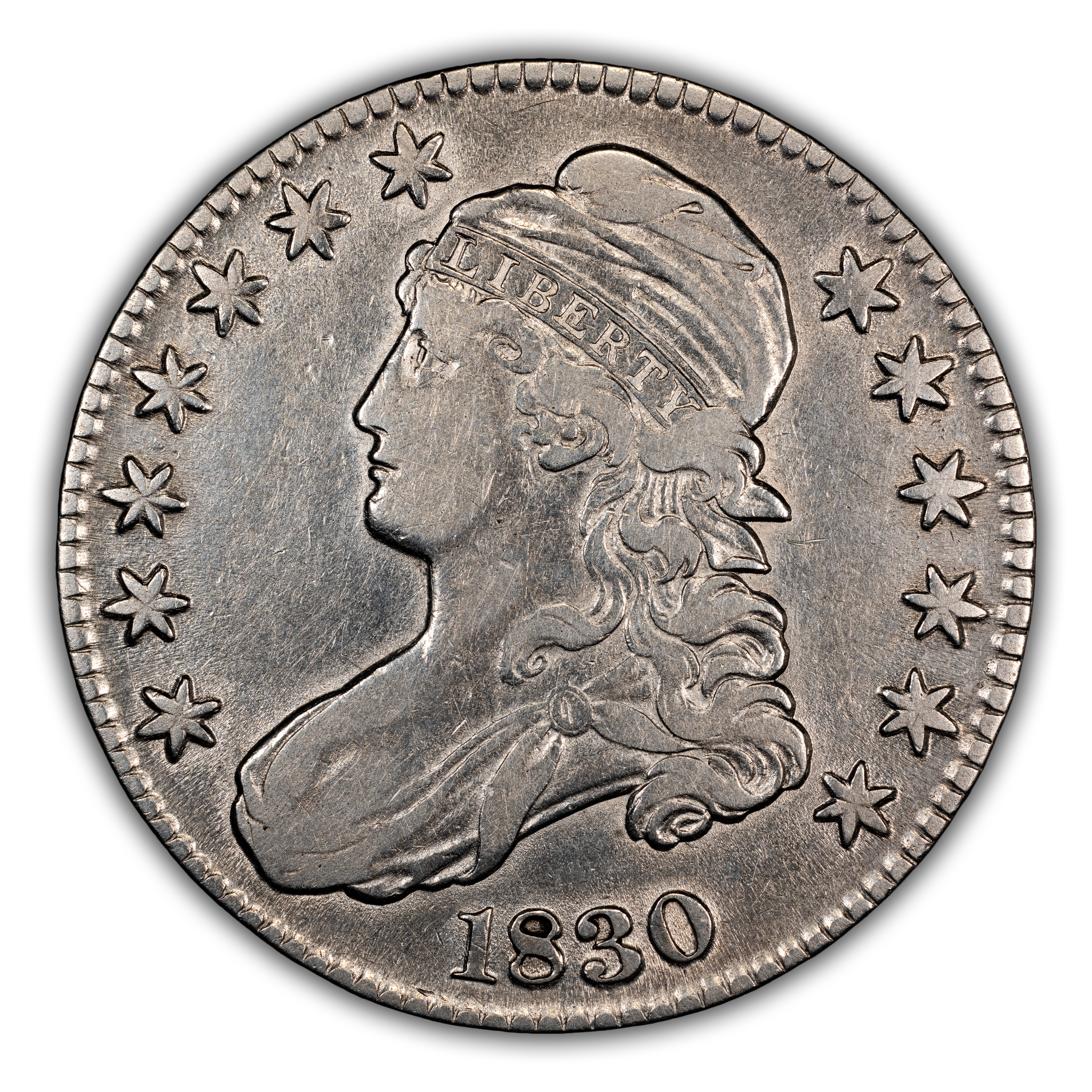 1830 50c Small 0, O-116 MS