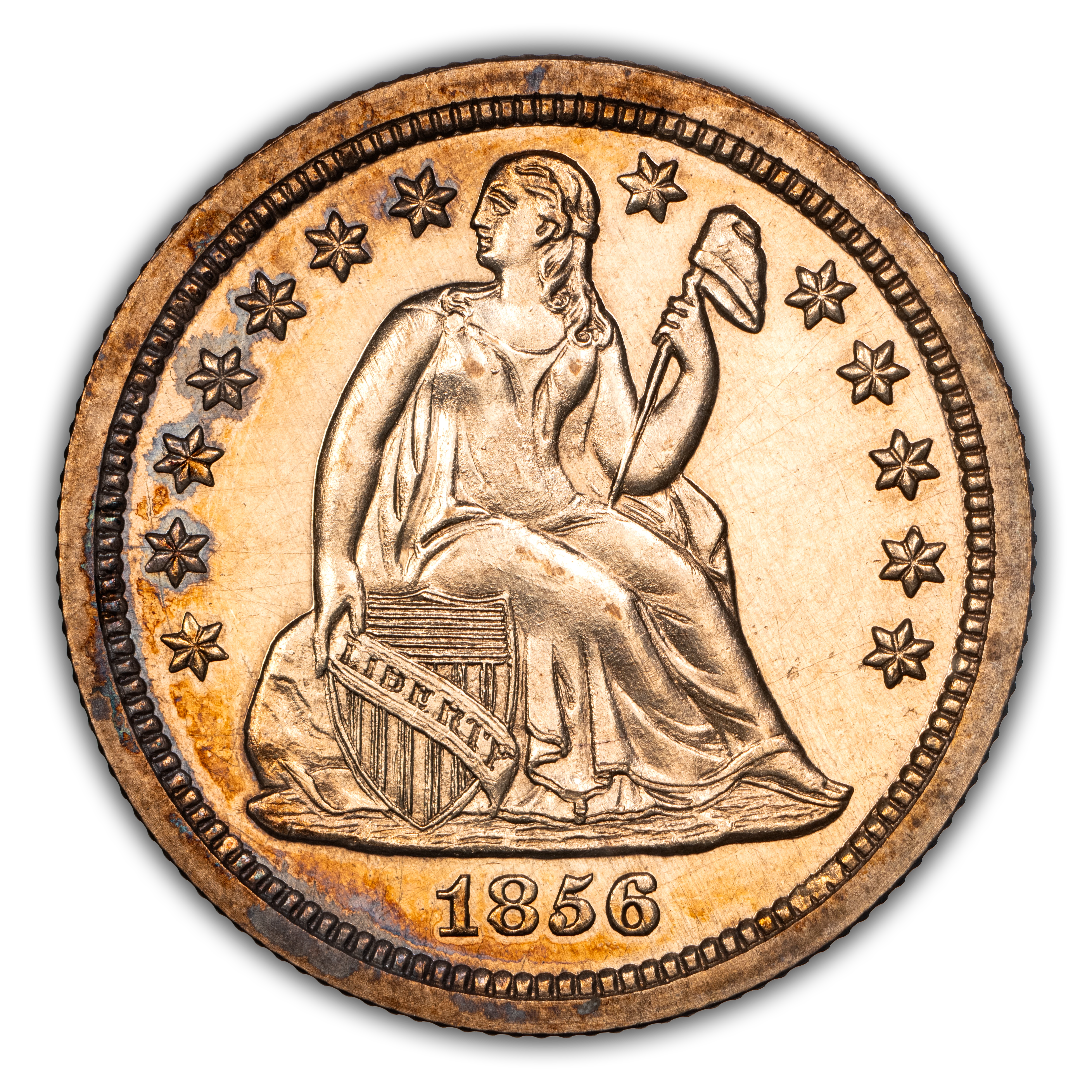 1856 10c Small Date PR