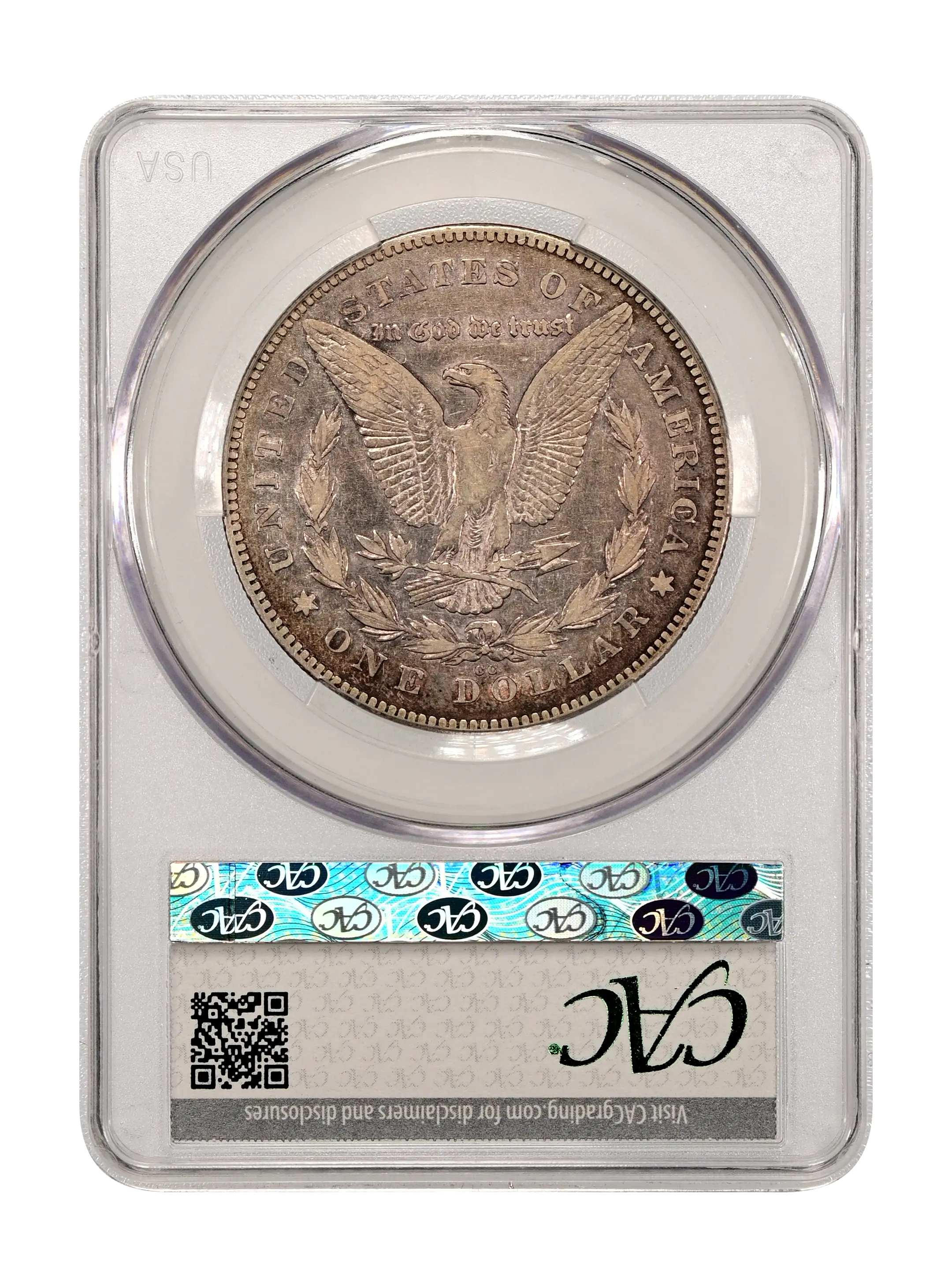 1880-CC $1  Reverse of 1878, 8/7, VAM-7A MS thumbnail 17