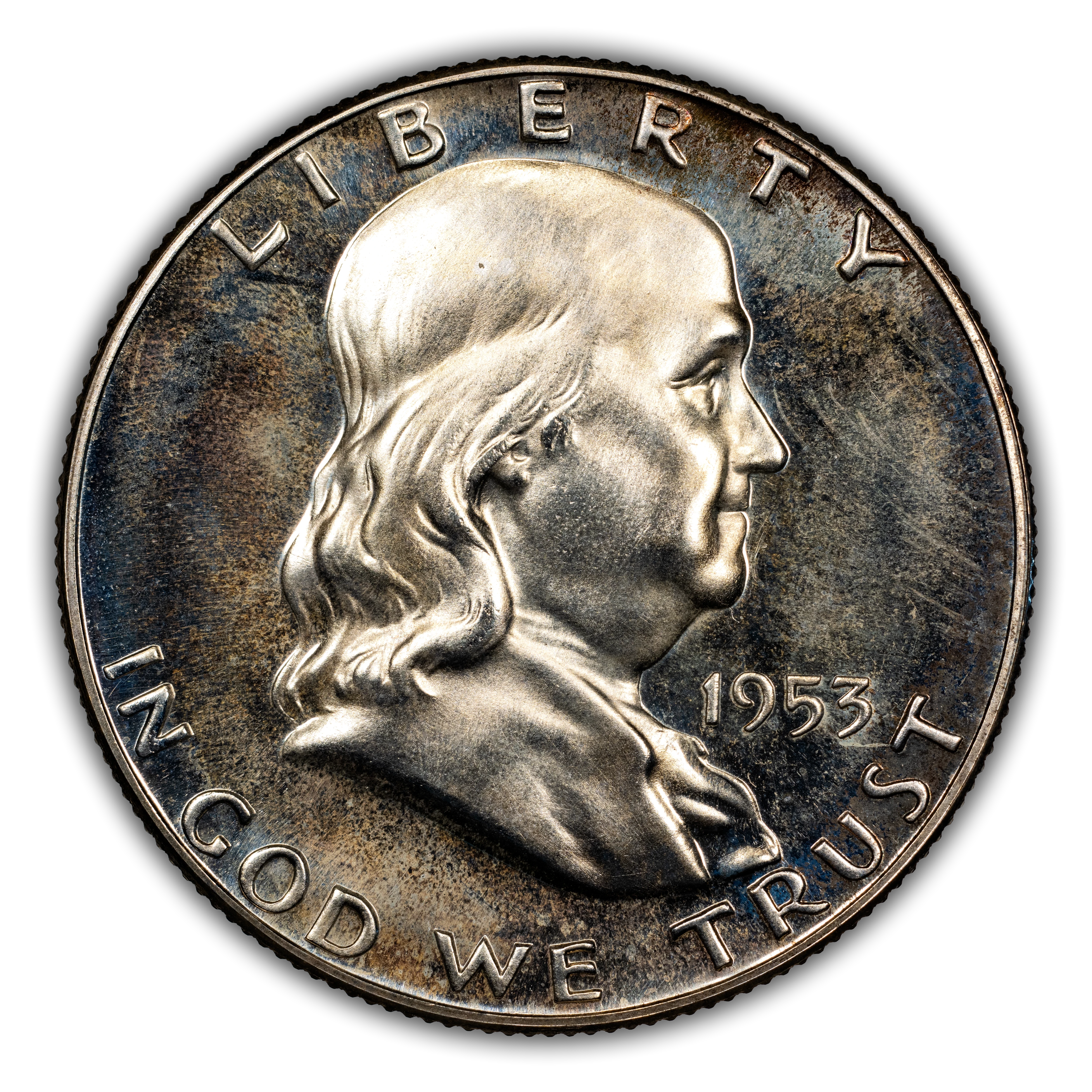1953 Franklin Half Dollar, Proof Values & Prices | Greysheet