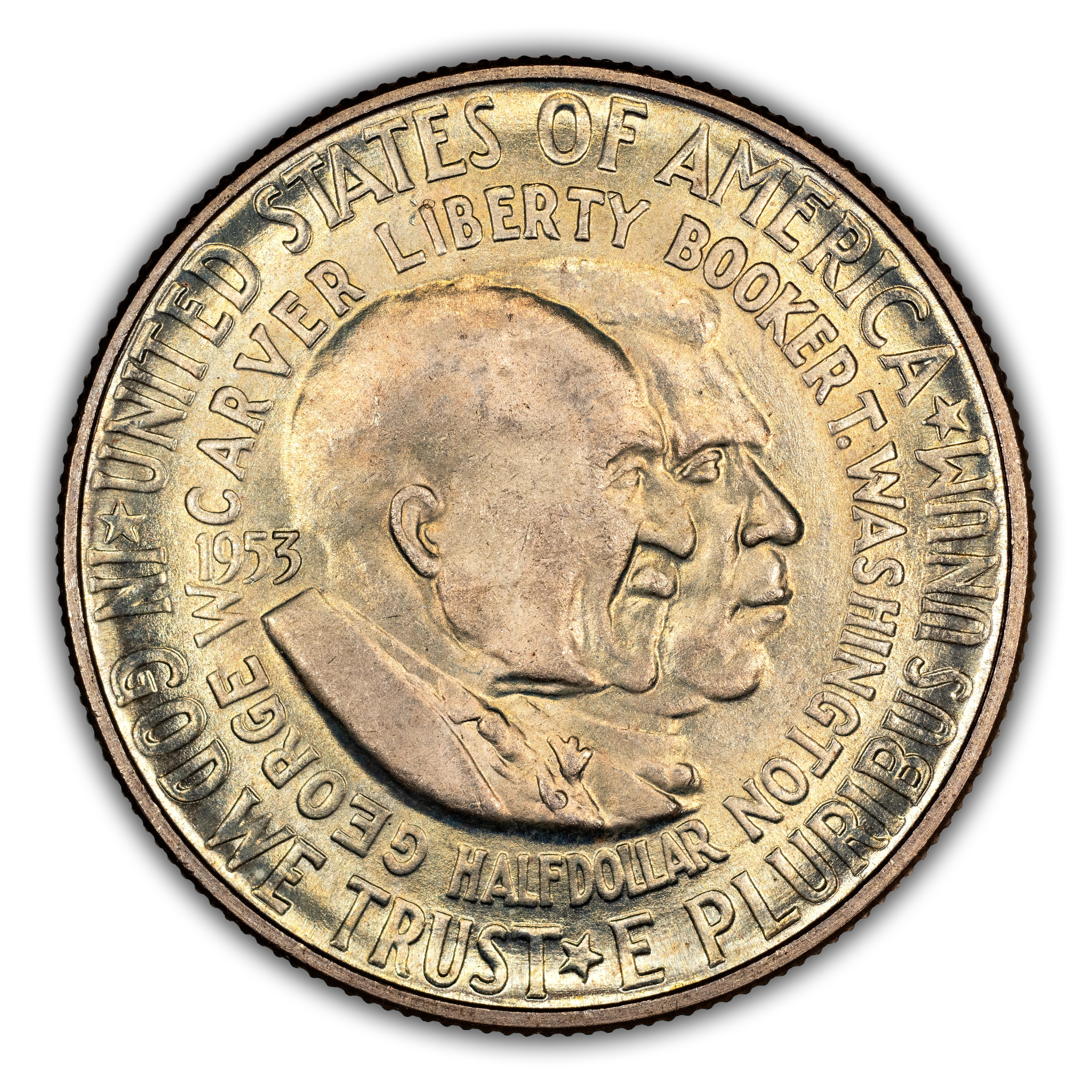 1953 50c Washington-Carver MS