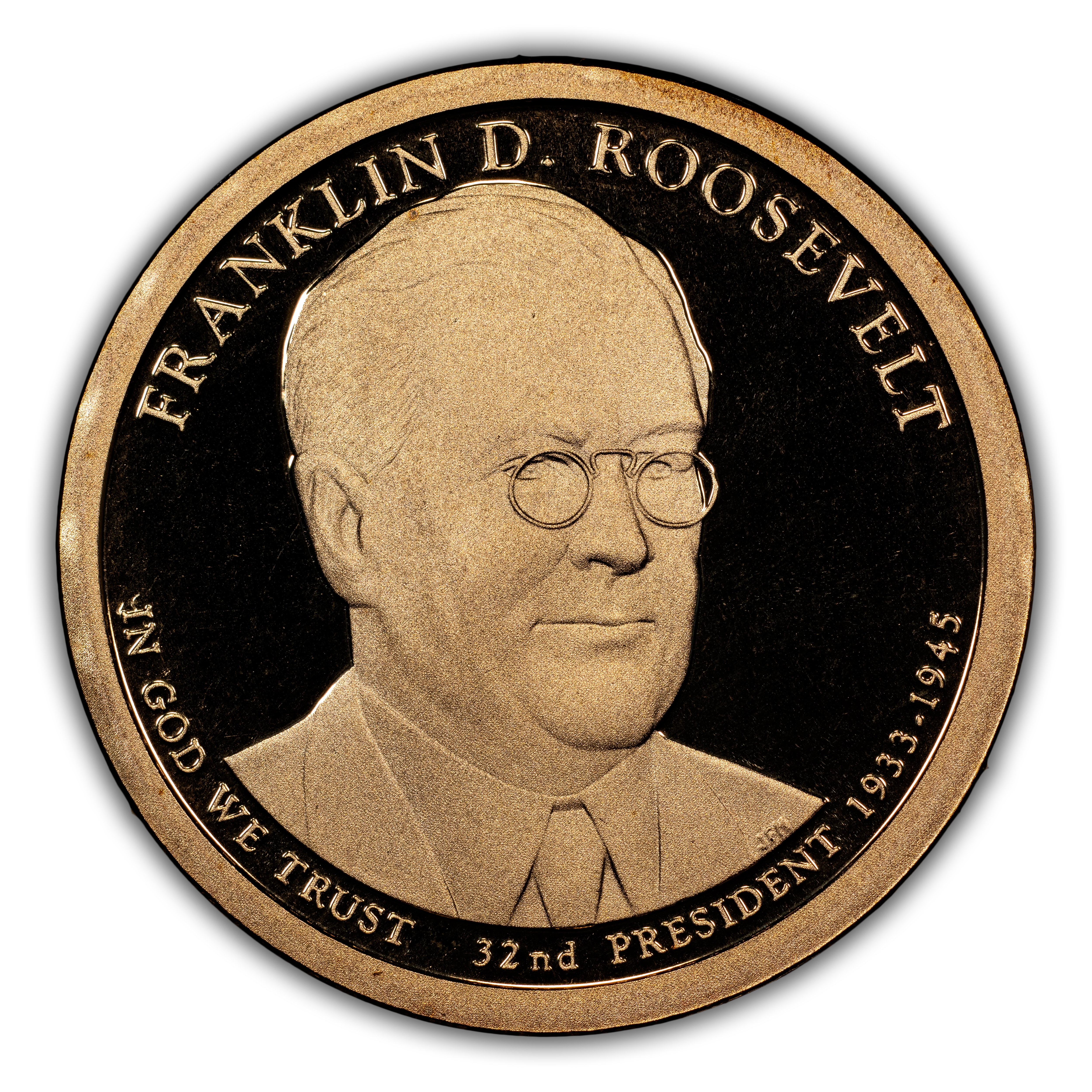 2014-S $1 Franklin D. Roosevelt PR DCAM