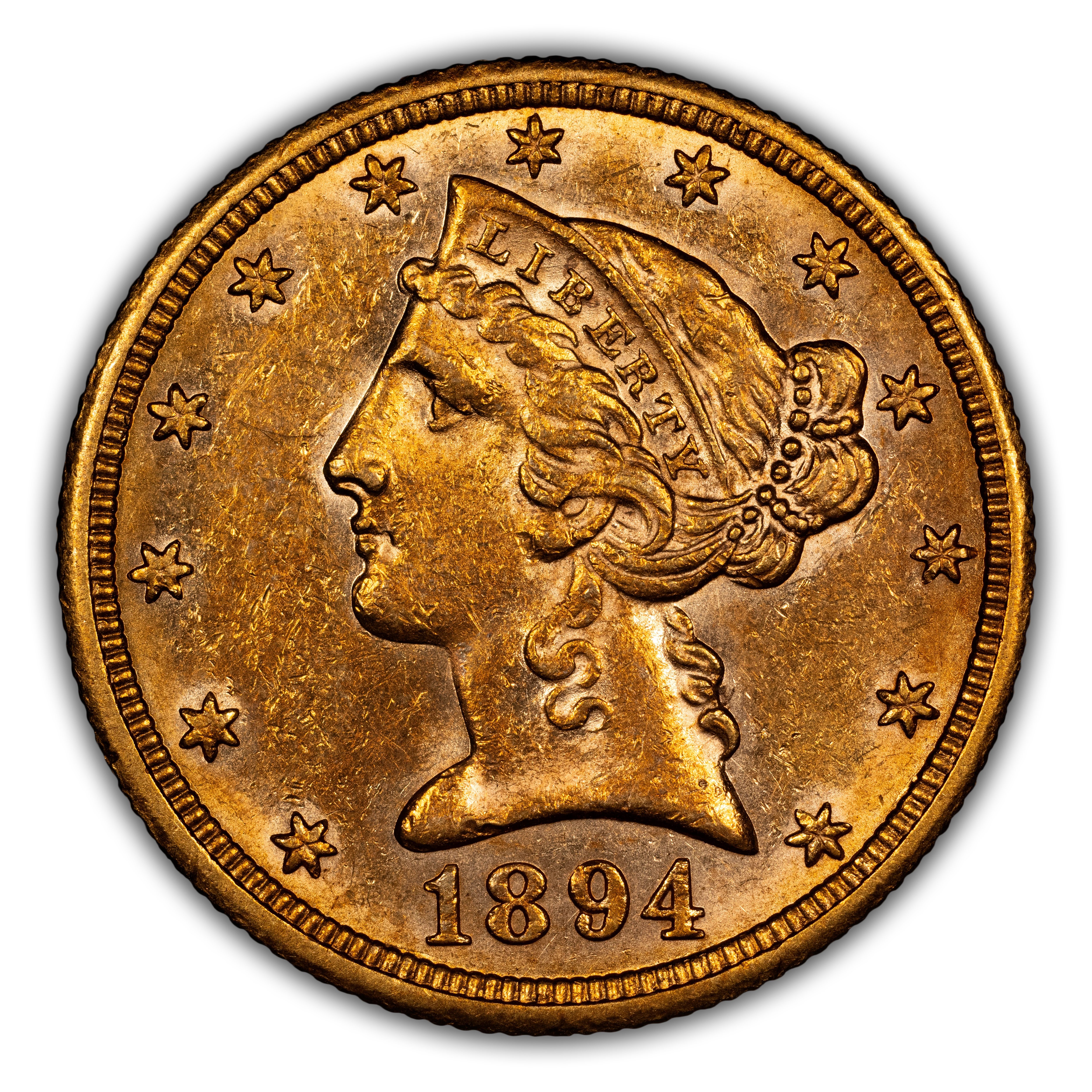 1894-O $5 MS