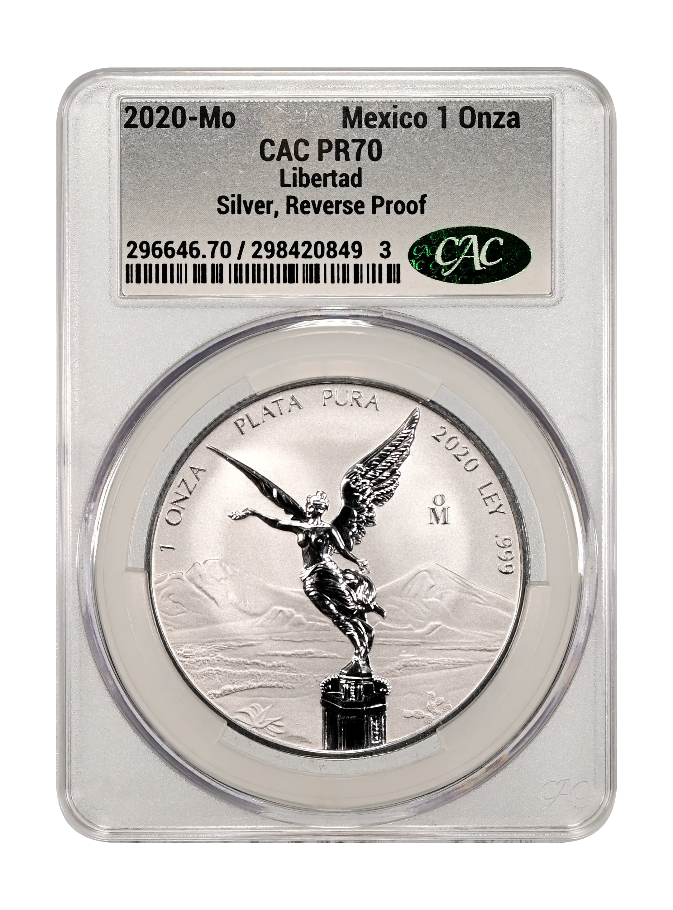 Mexico 1996 Silver 1 Onza Libertad, Proof Coin Values & Prices