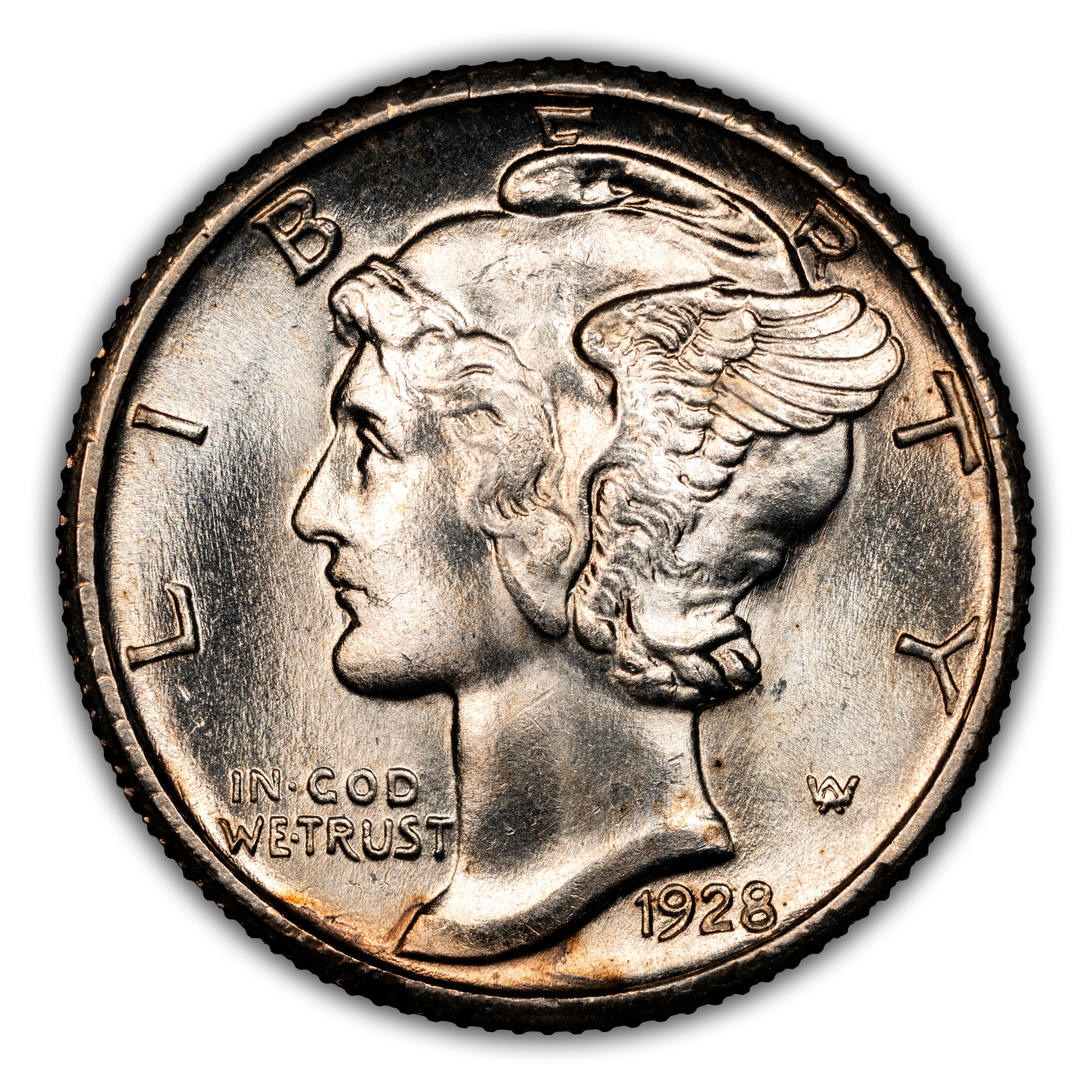 1928-S 10c Large S, FS-501 MS