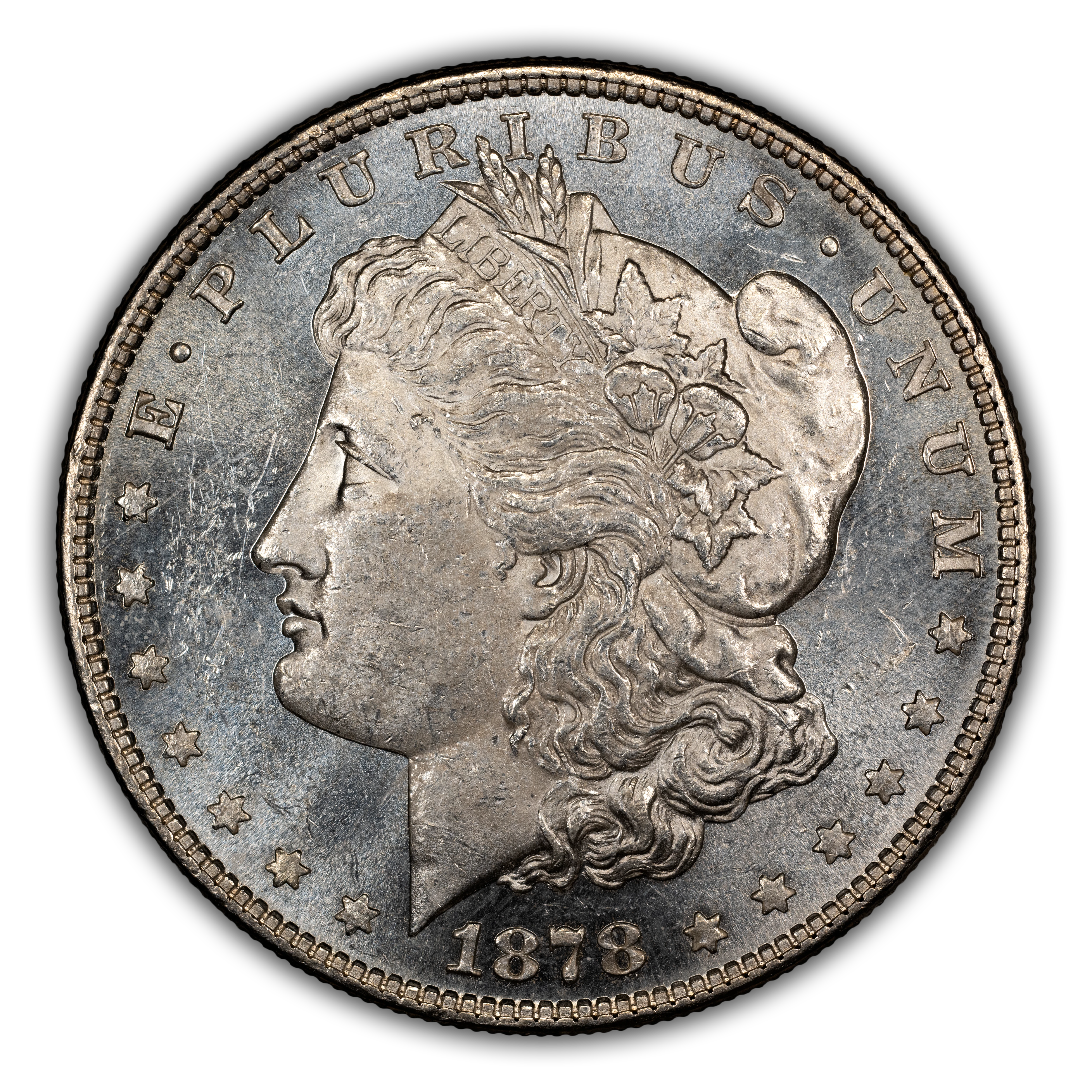 1878 8TF $1 MS PL