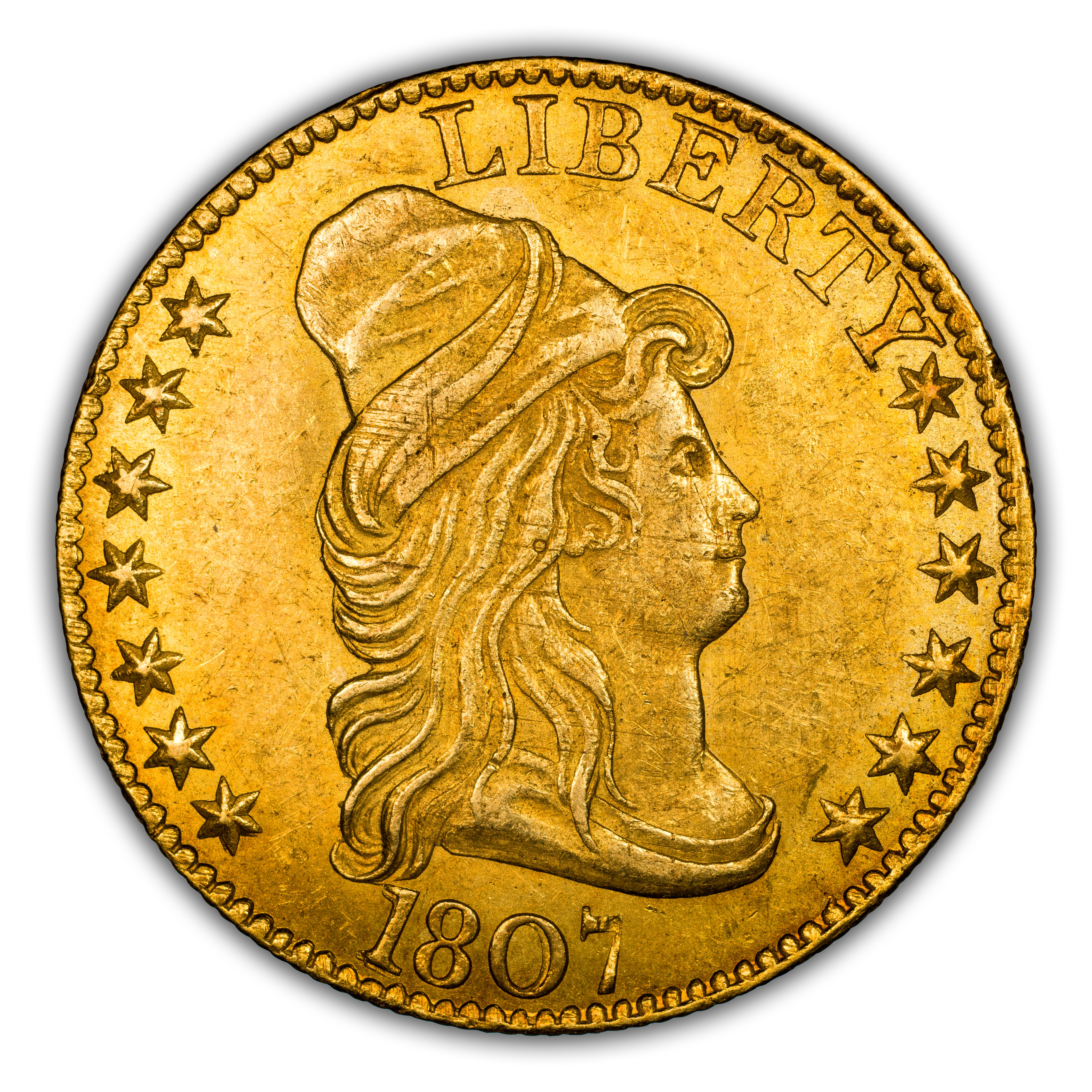 1807 $5 Draped Bust MS