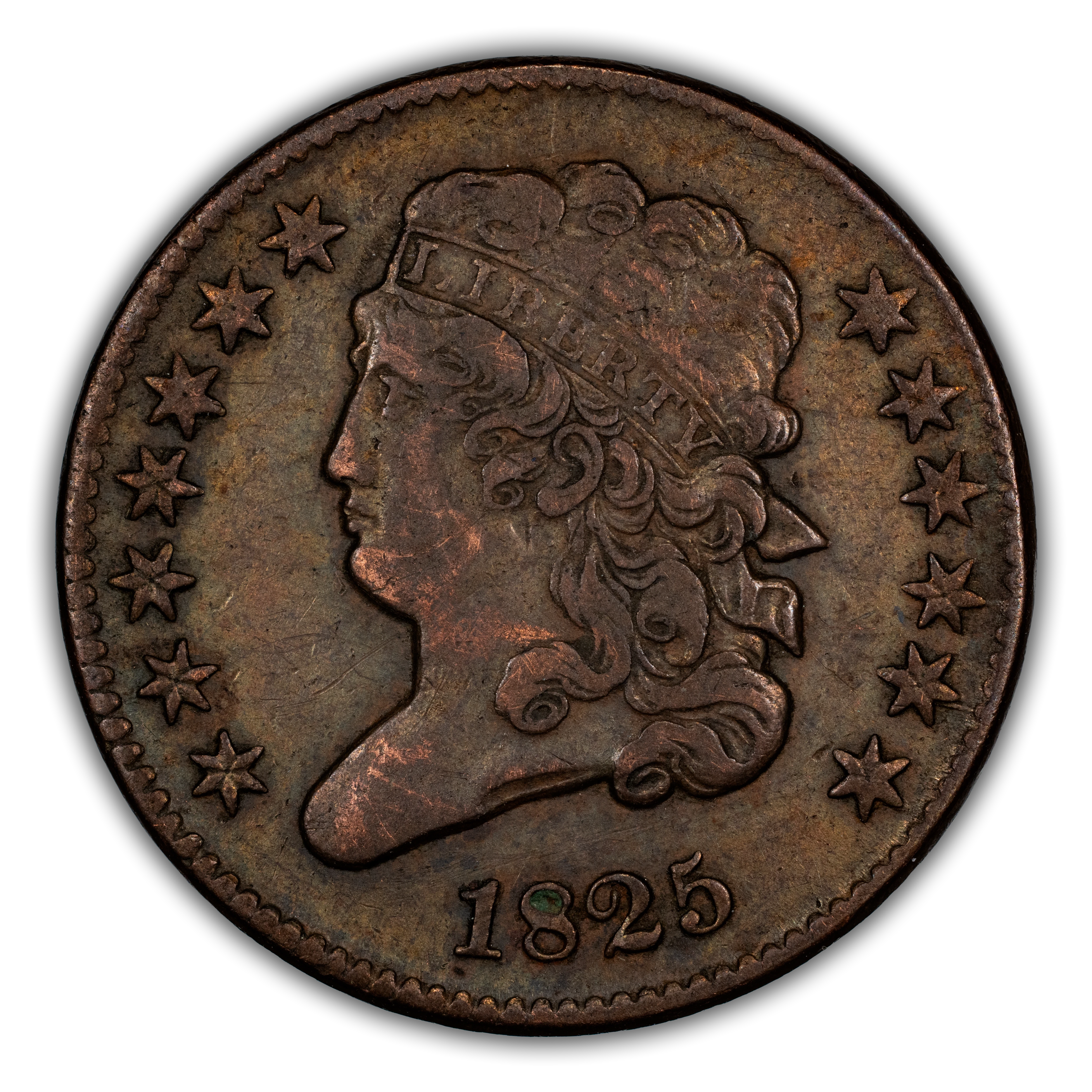 1825 Classic Head Half Cent Values & Prices | Greysheet