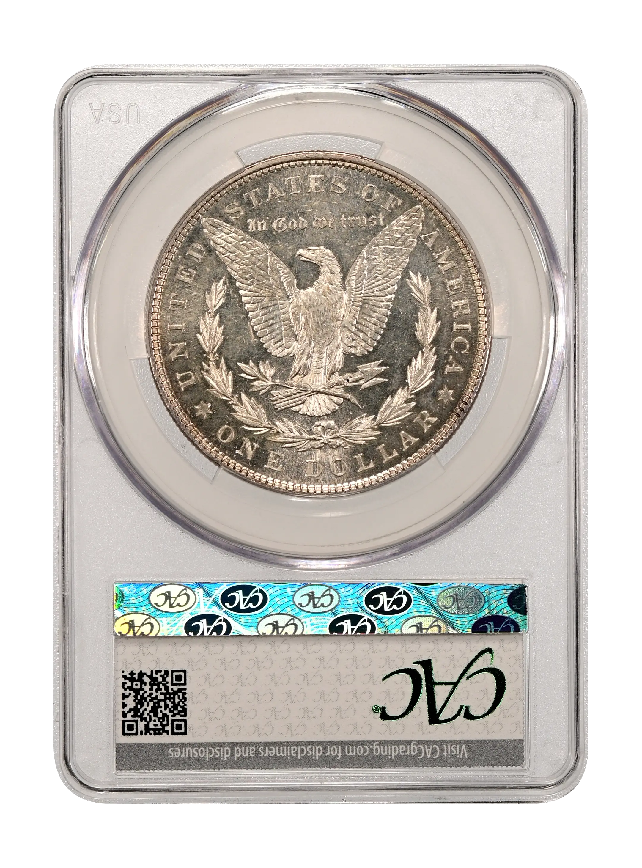 1878 7TF $1  Reverse of 1879, Missing Serifs on N and M, VAM-200 MS thumbnail 2