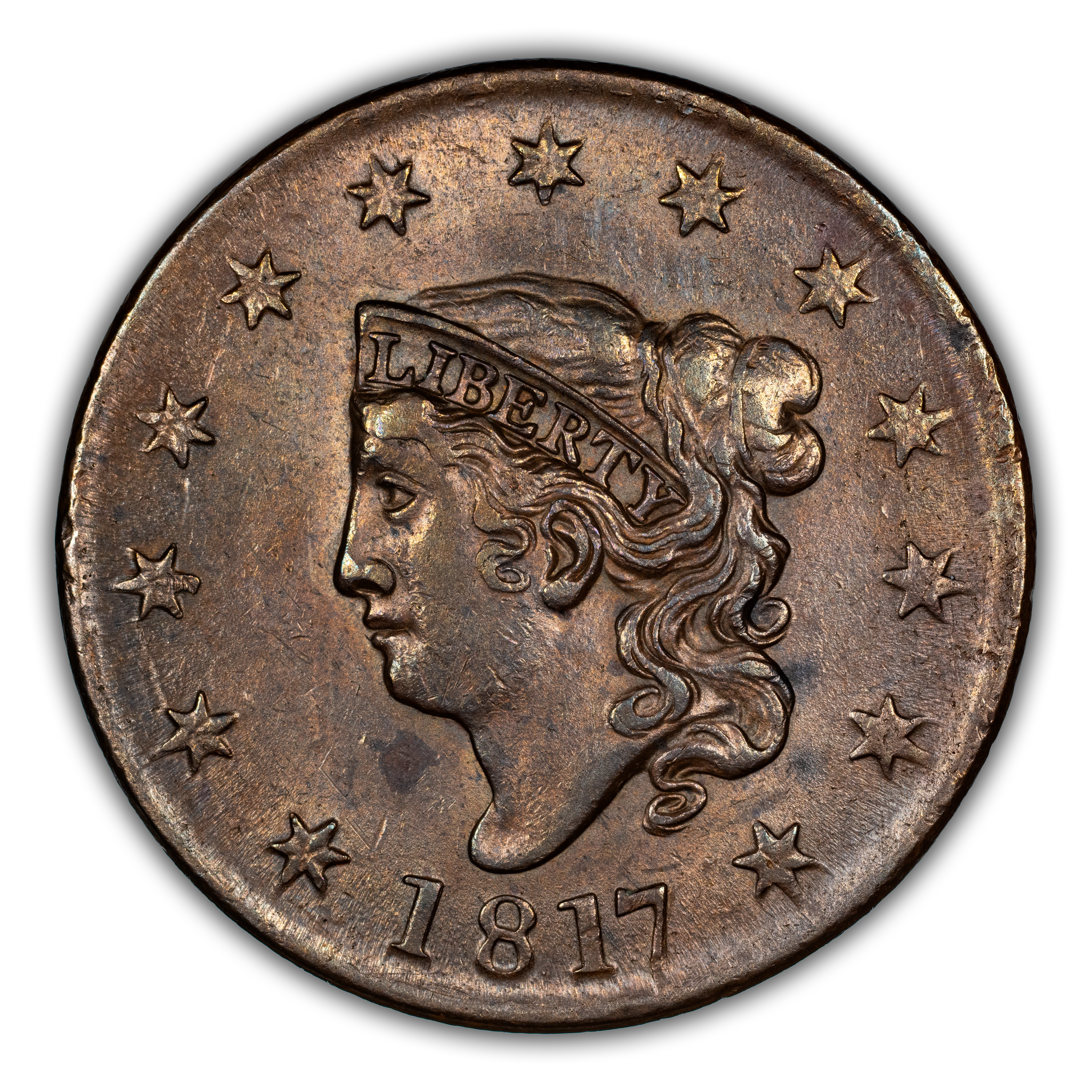 1817 1c 13 Stars MS BN