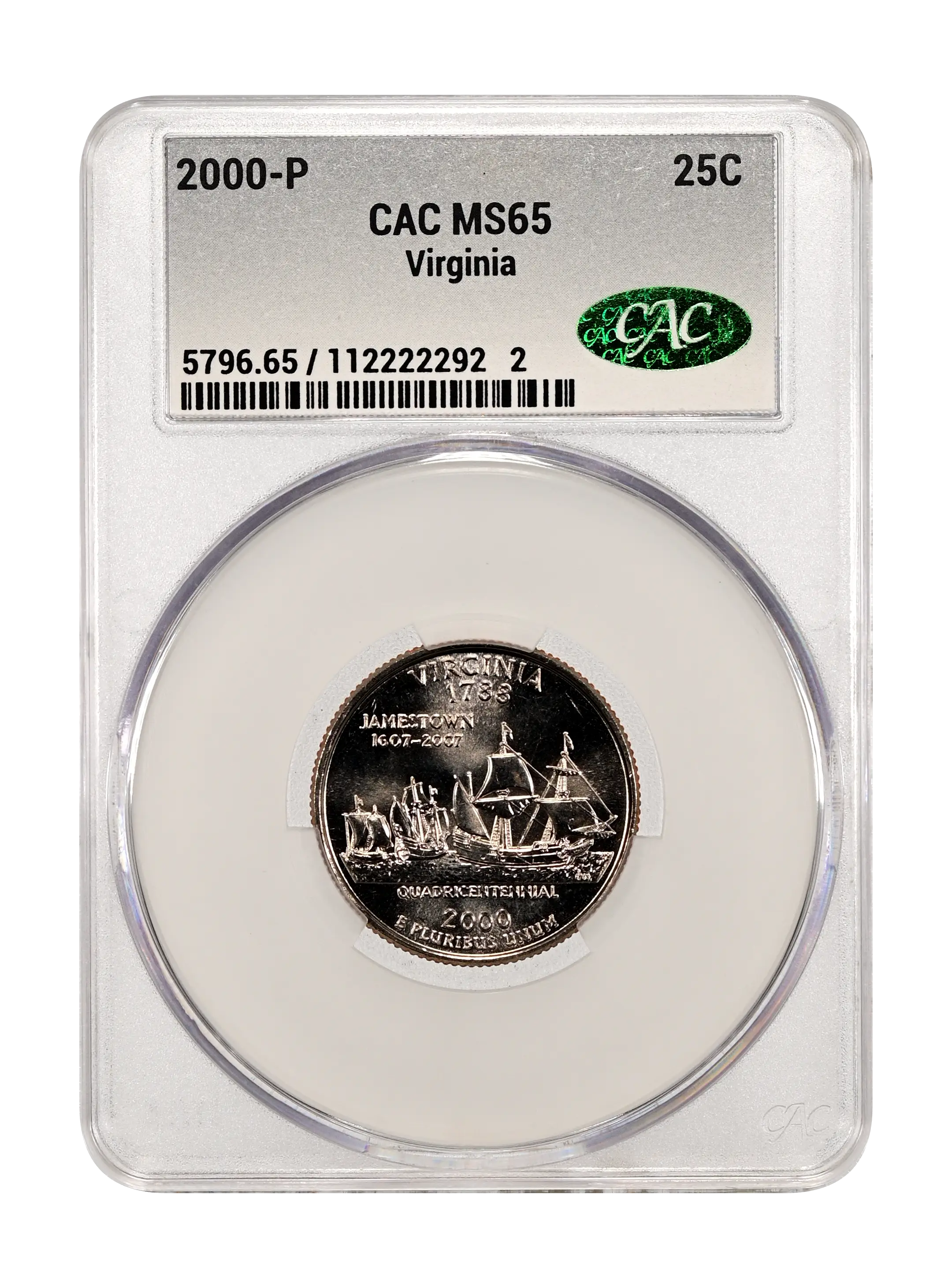 2000-P 25c Virginia MS