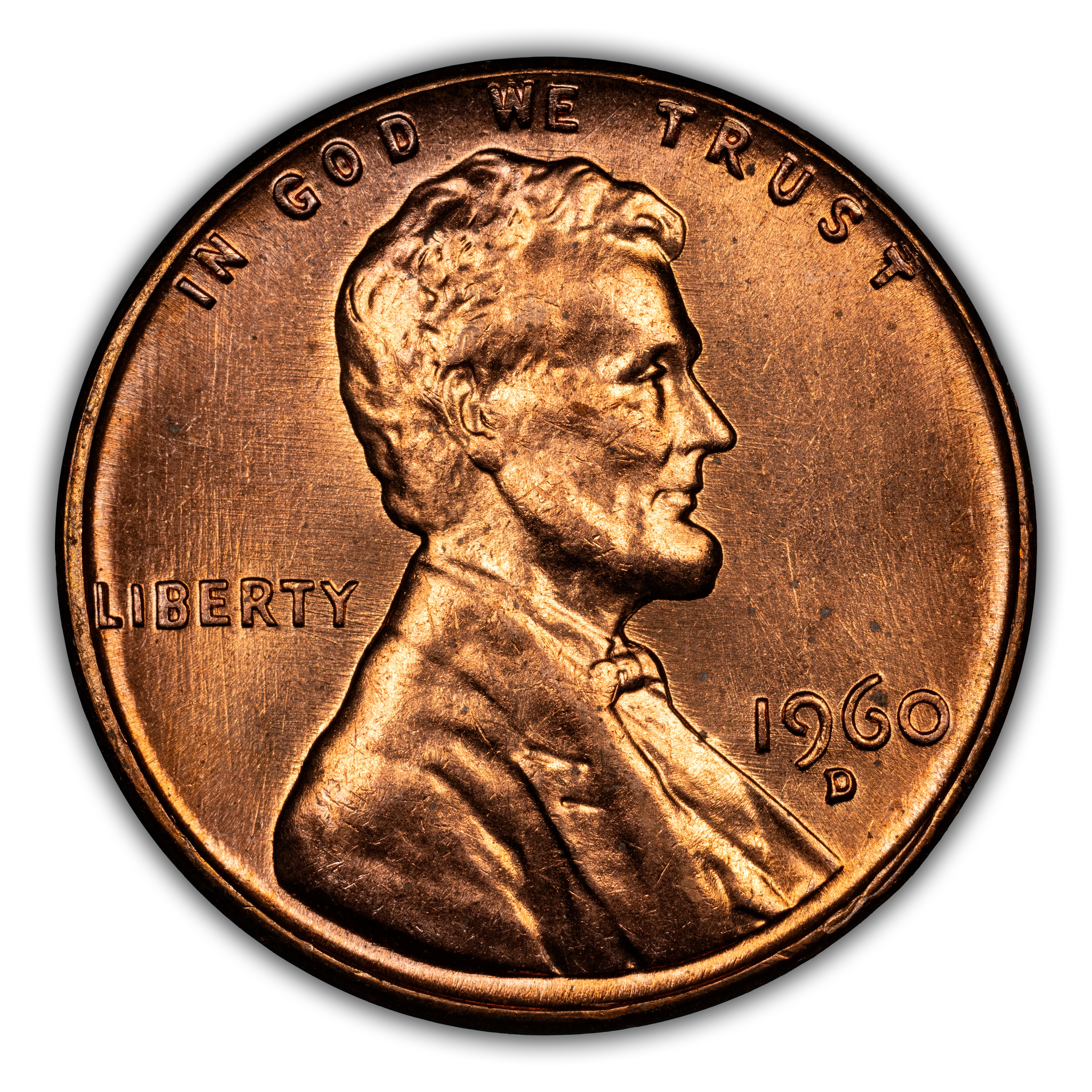 1960-D 1c Large Date MS RB