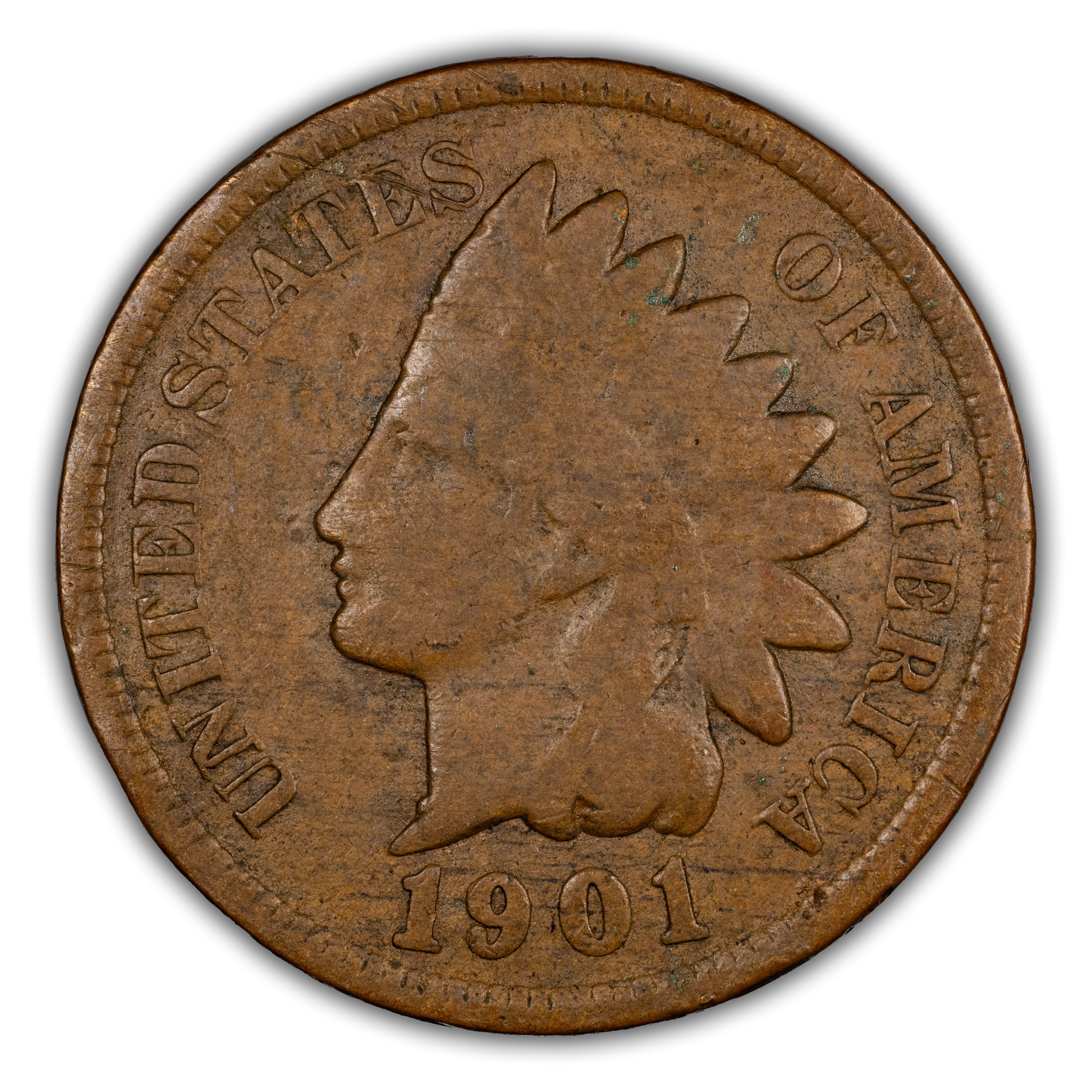 1901 Indian Cent Values & Prices | Greysheet