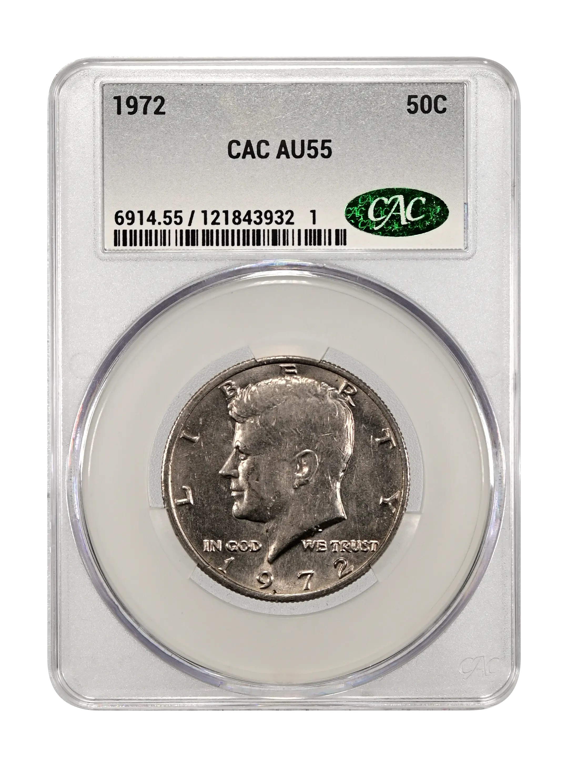 1972 Kennedy Half Values & Prices | Greysheet