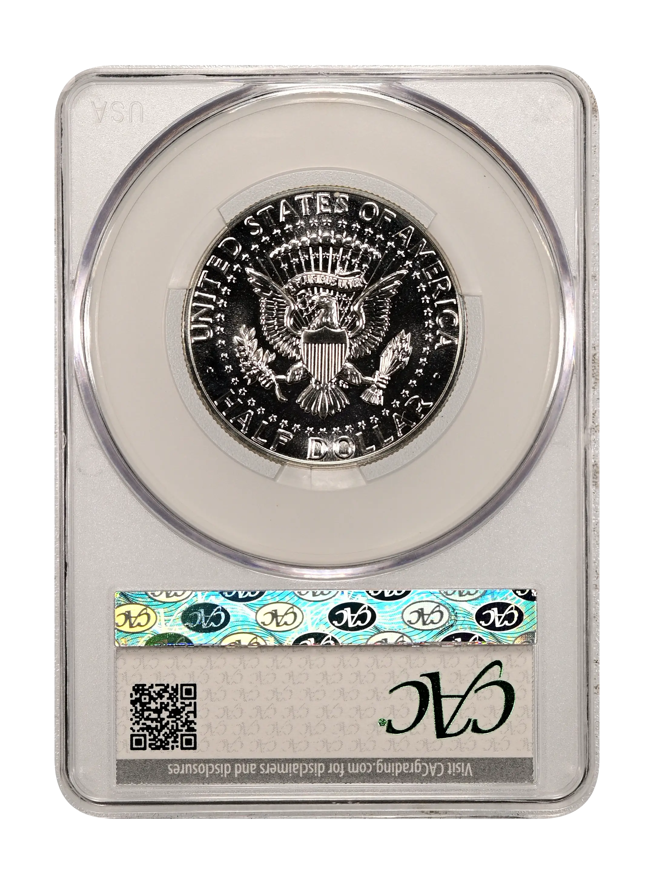 1964 Type 1 Reverse, Straight FG Half Dollar PR Values | Greysheet