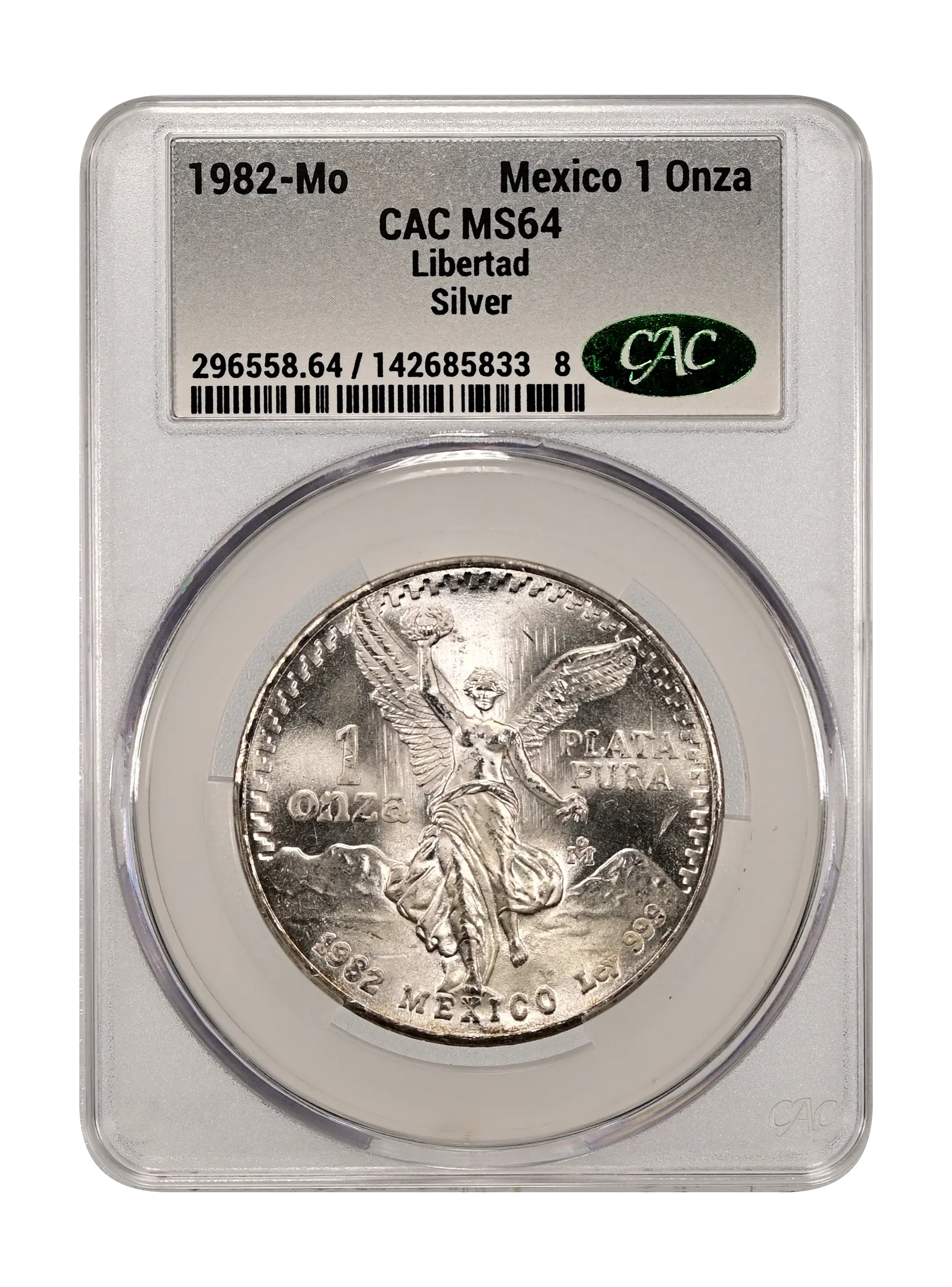 Mexico 1982 Silver 1 Onza Libertad Coin Values & Prices | Greysheet