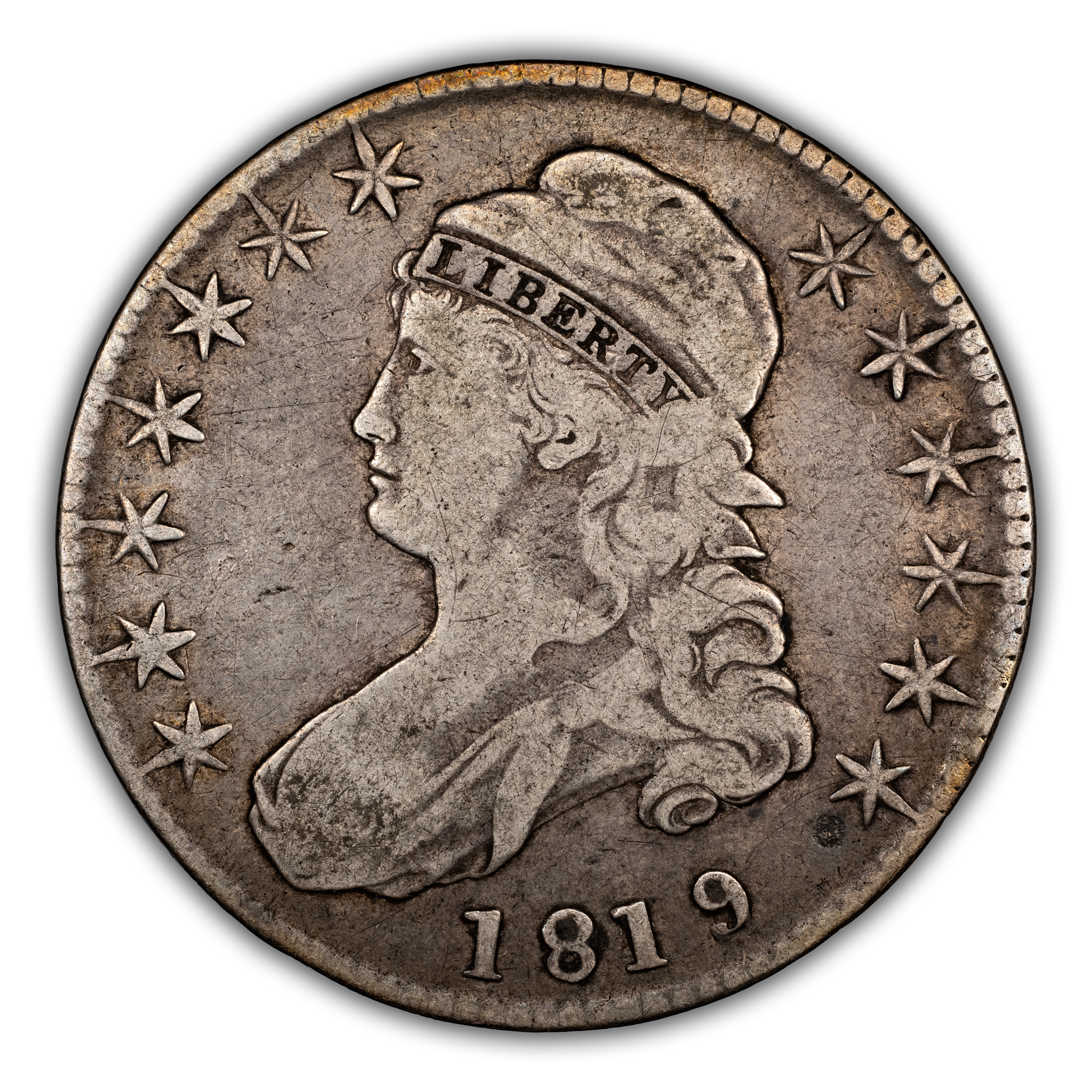 1819/8 50c Small 9 MS