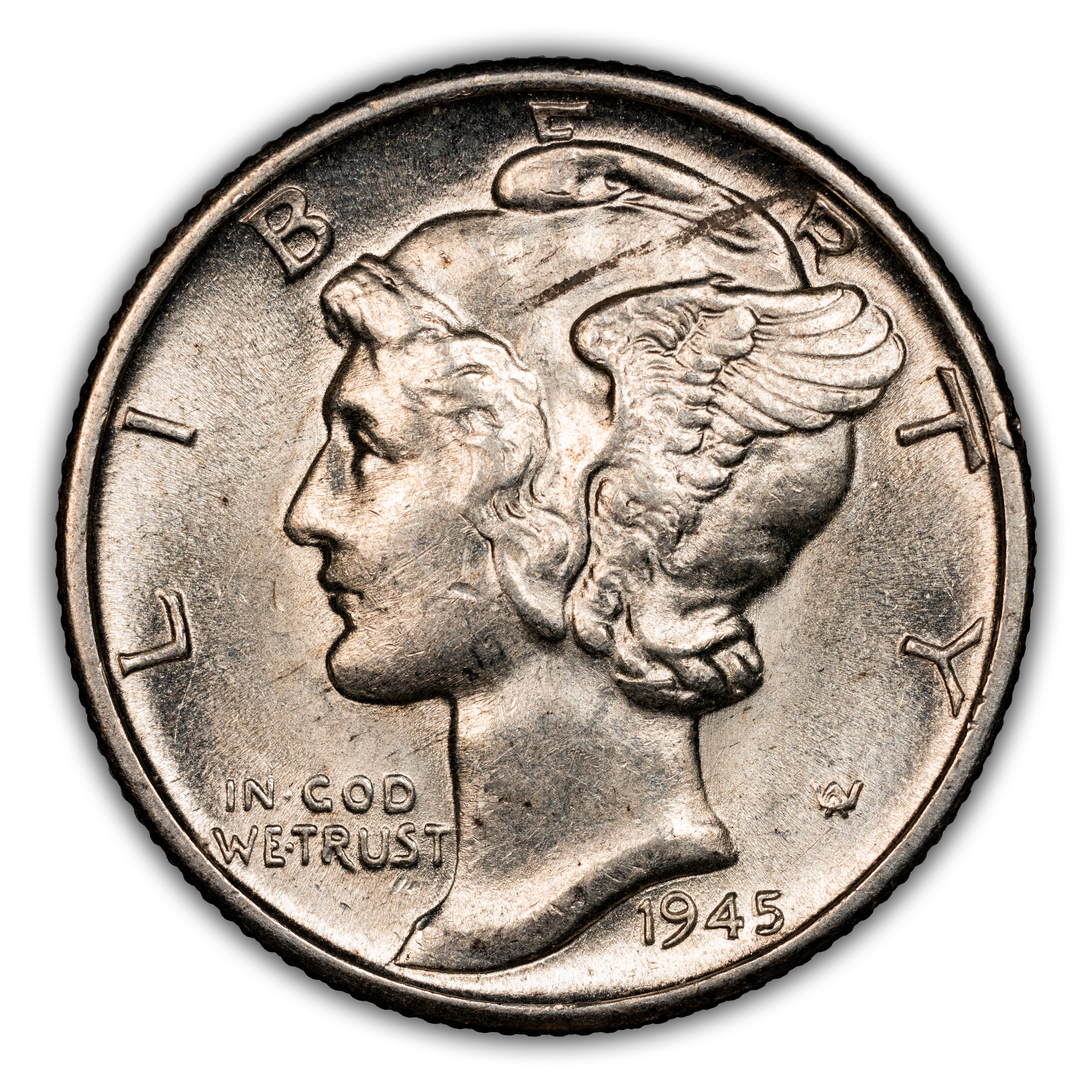 1945-D/D 10c D/Horizontal D, FS-502 MS