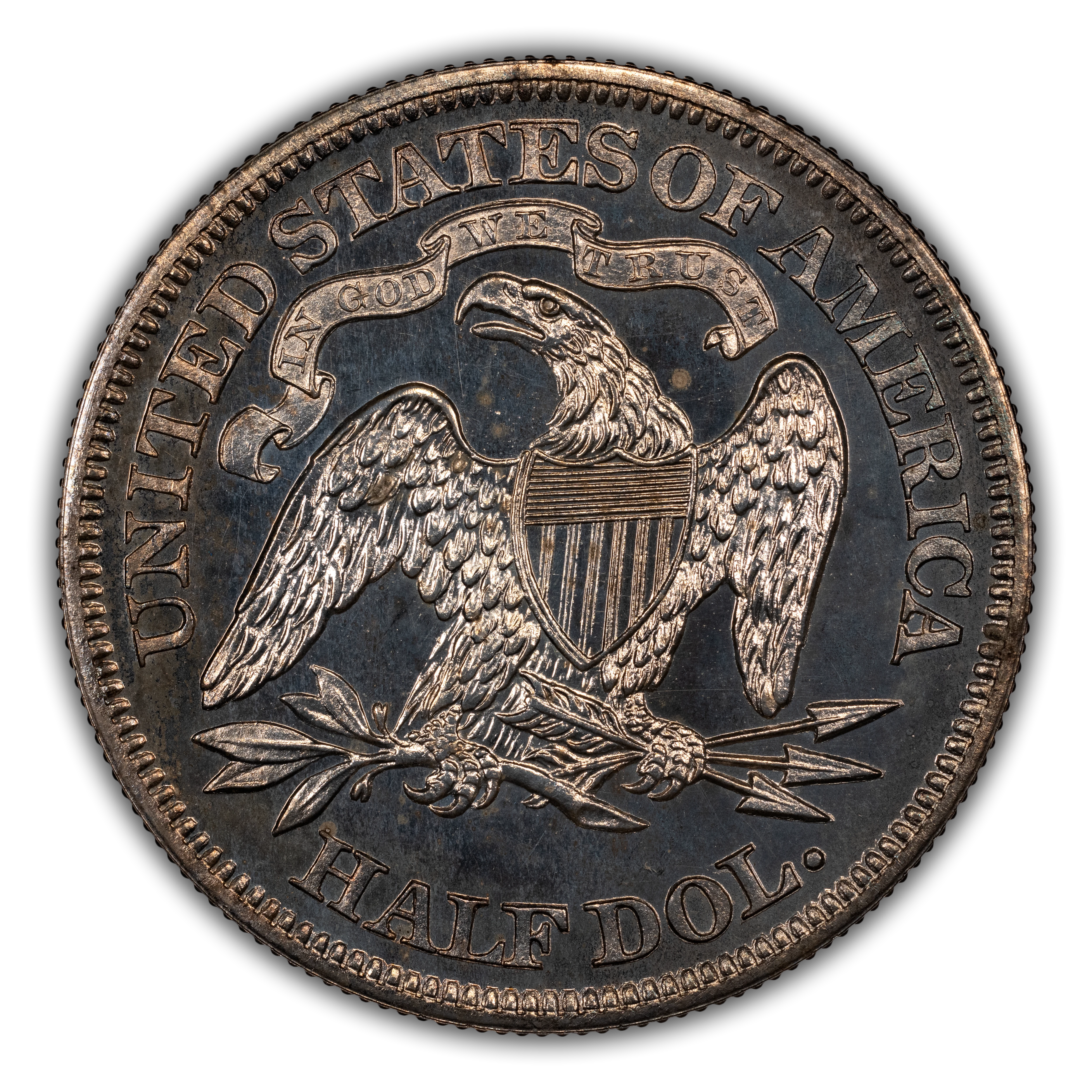1868 Liberty Seated Half Dollar, Proof Values & Prices | Greysheet