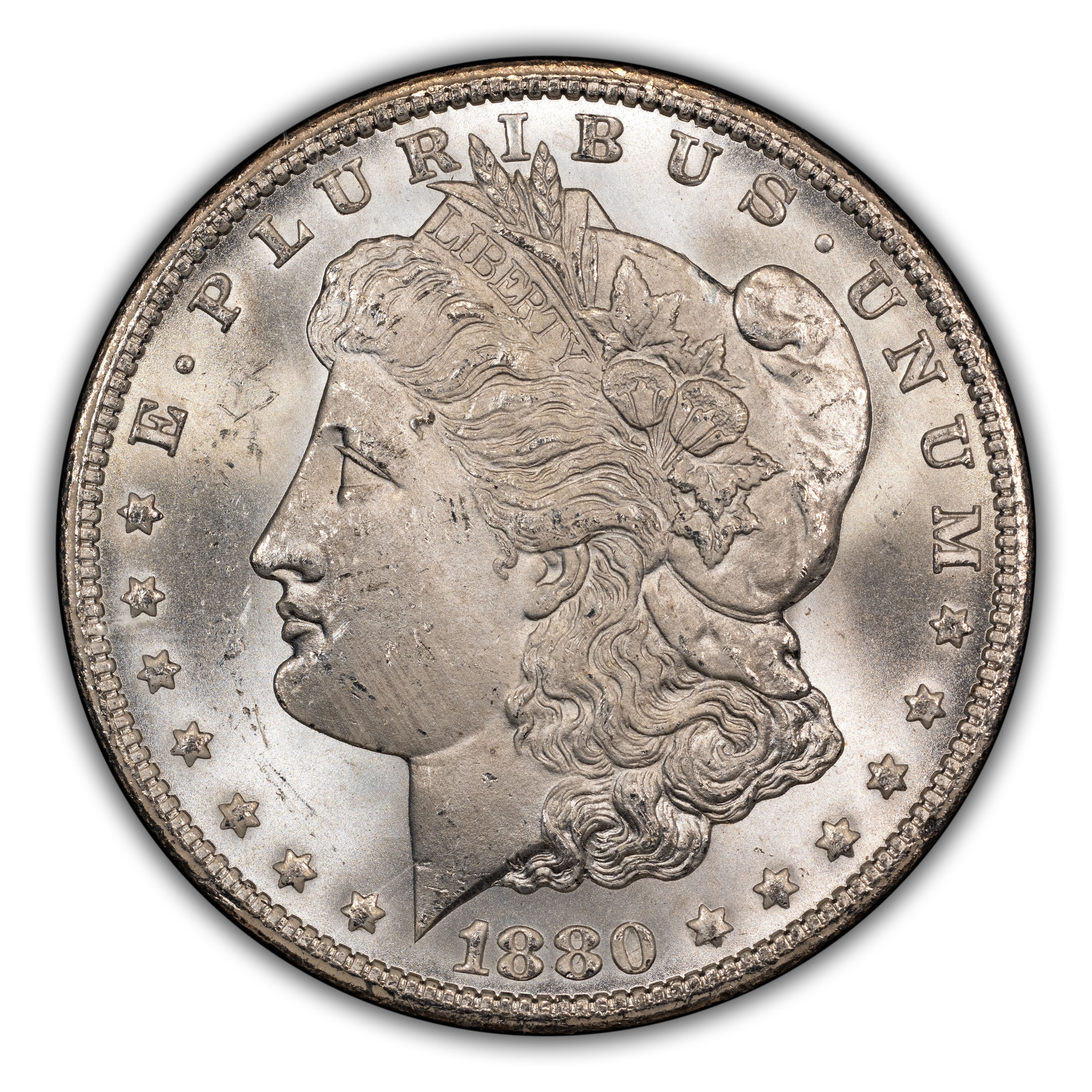 1880/79-CC $1 Reverse of 1878, GSA Hoard, Hard package MS