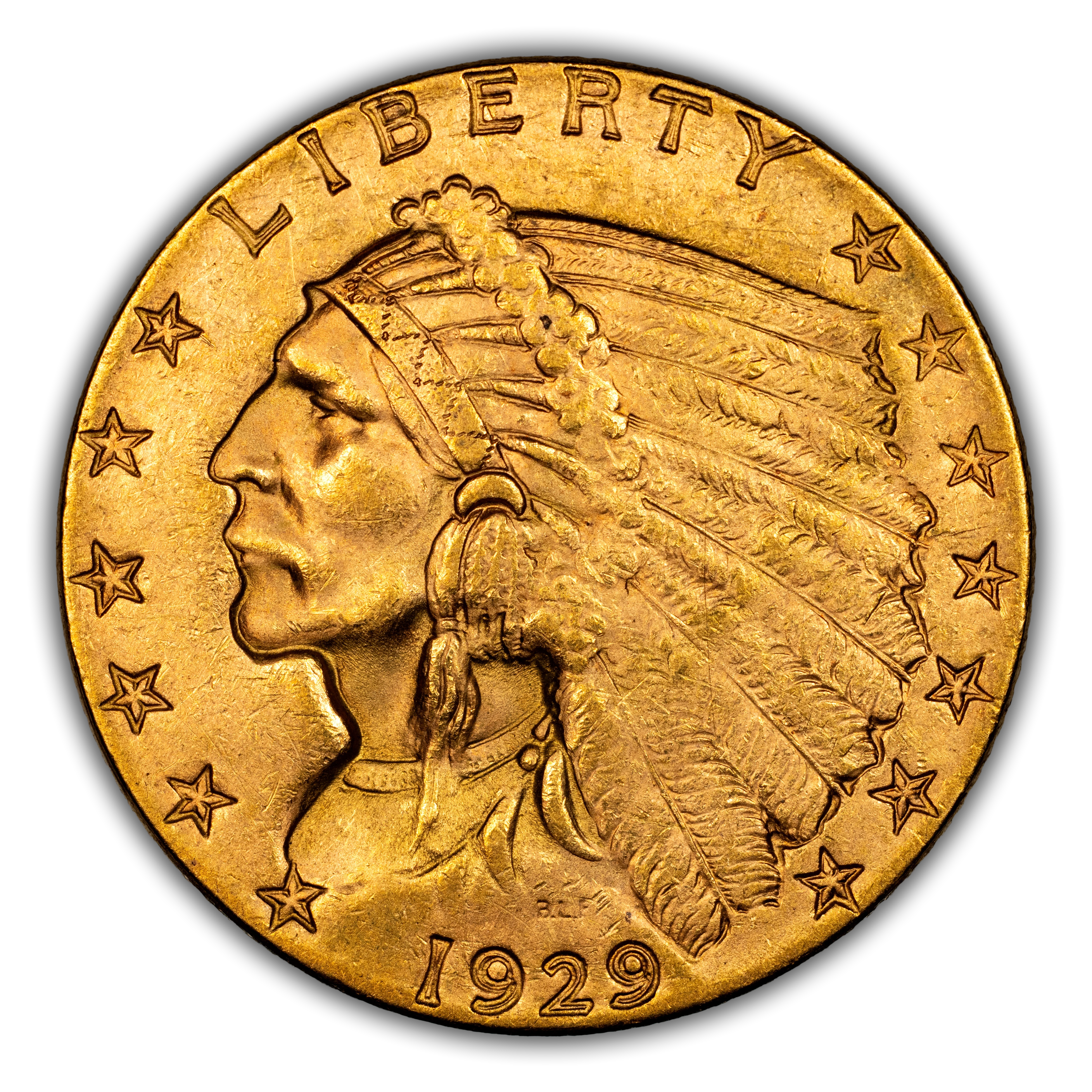 1929 $2.50 Indian Gold Values & Prices | Greysheet