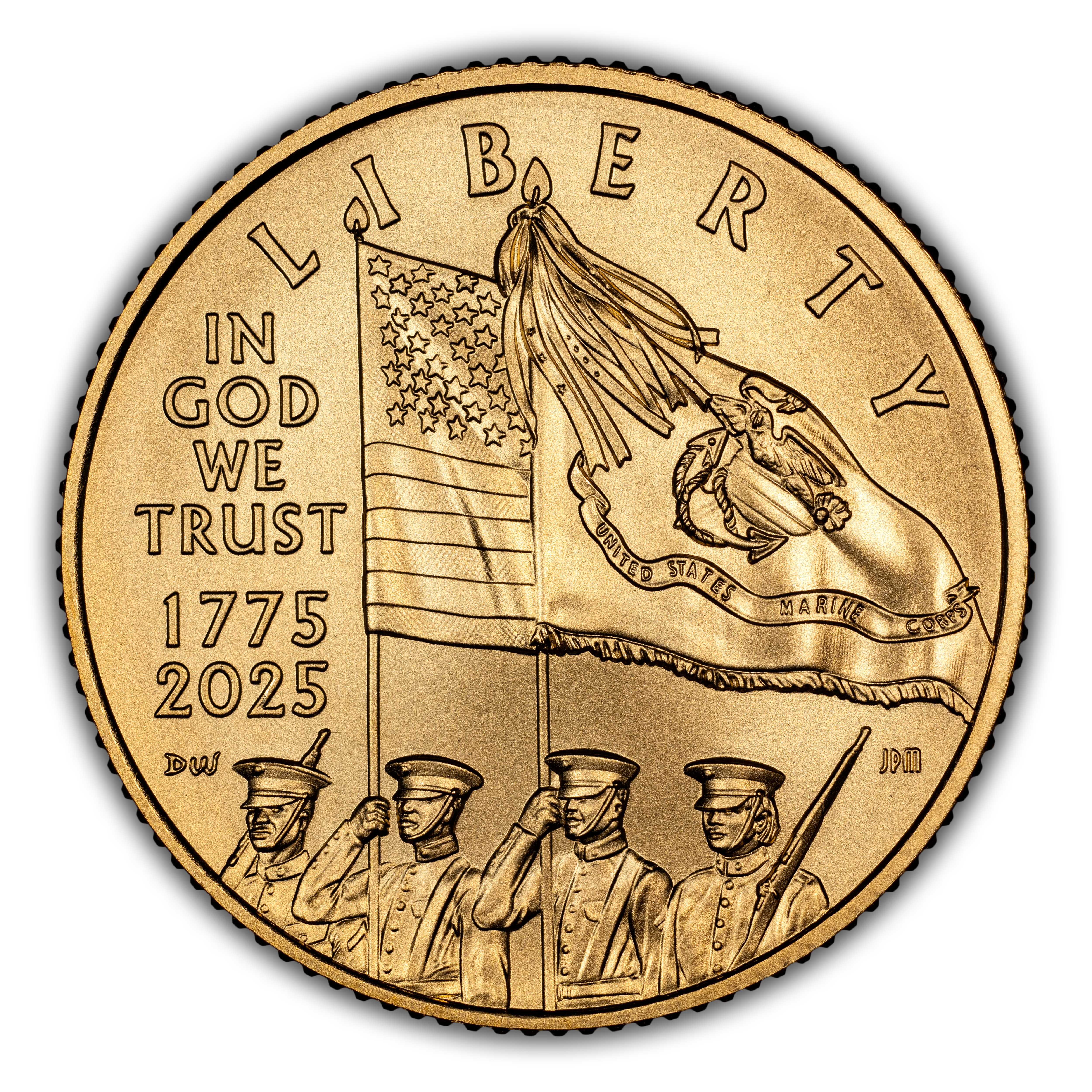 2025-W G$5 U.S. Marine Corps 250th Anniversary MS