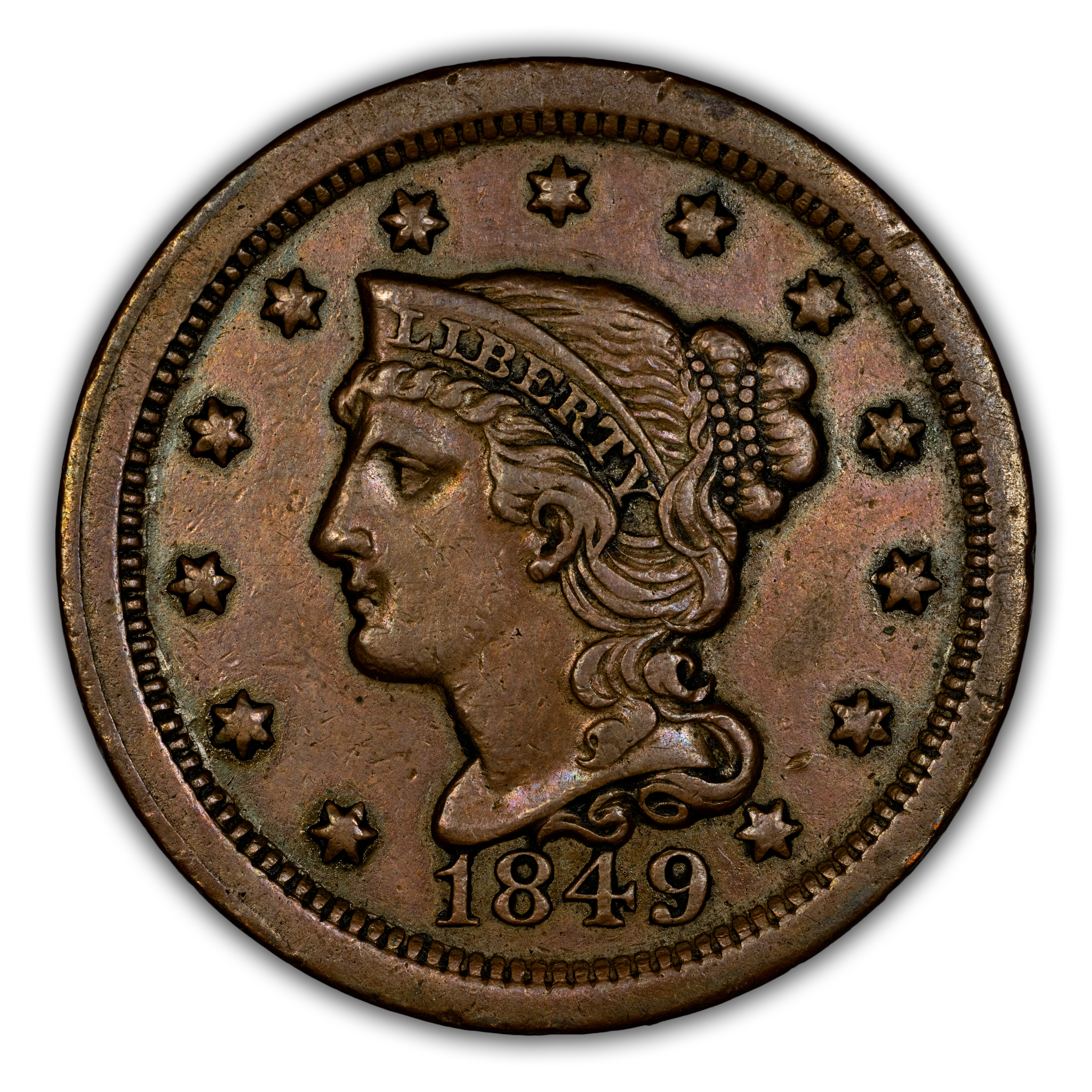 1849 1c N-1 MS BN