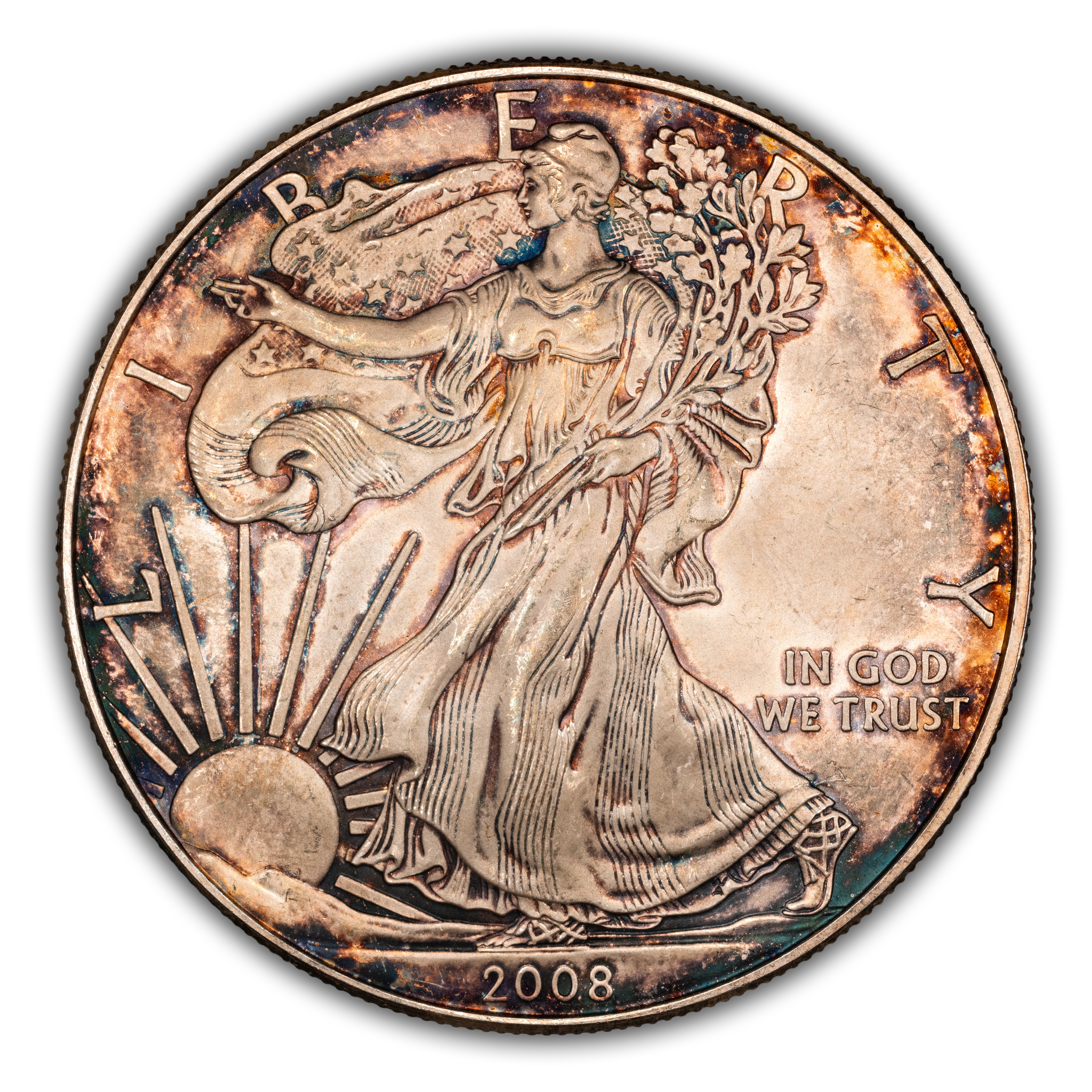 2008 $1 Silver Eagle MS