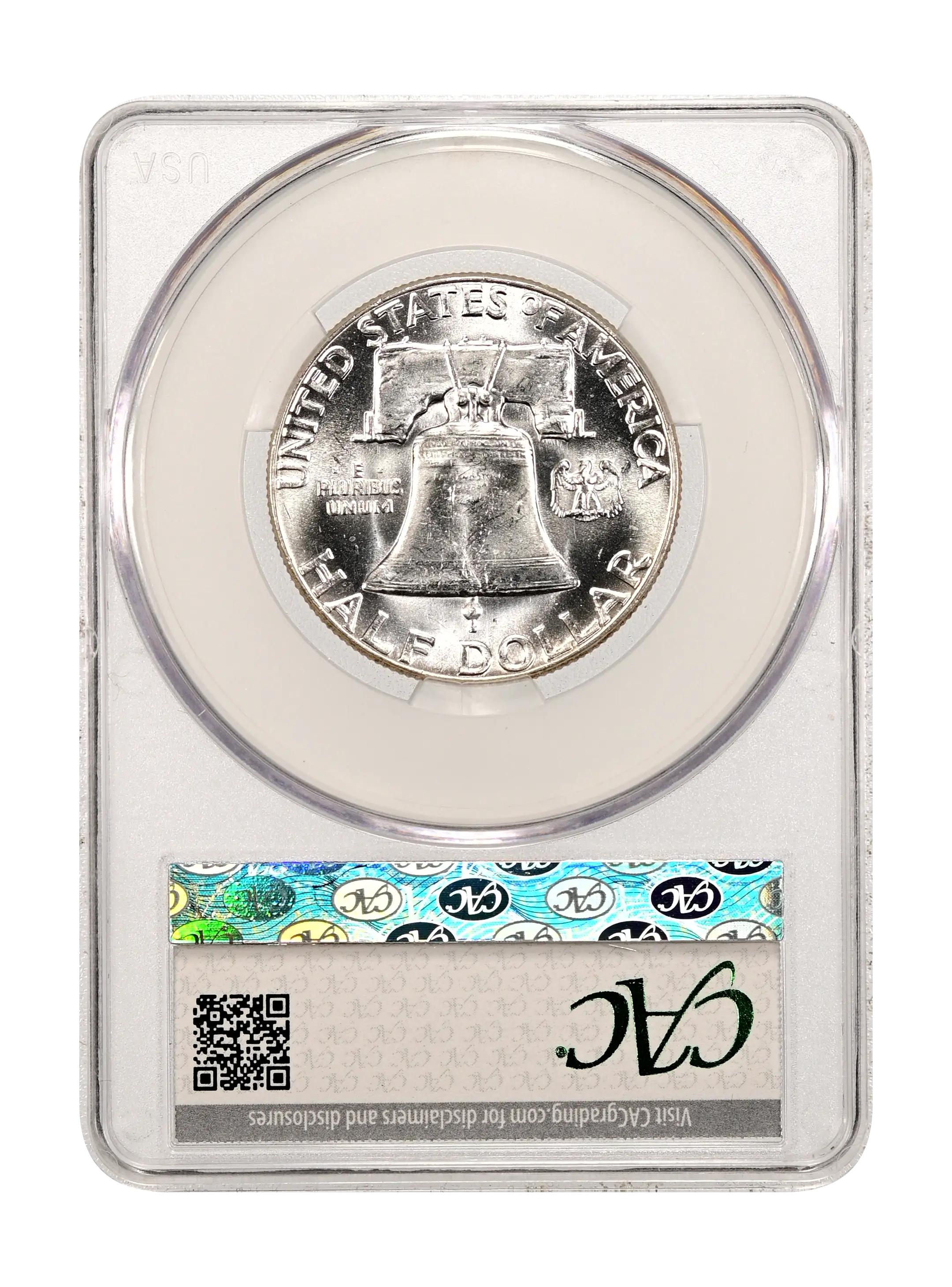 1962 50c Obverse Die Clash, FS-402 MS