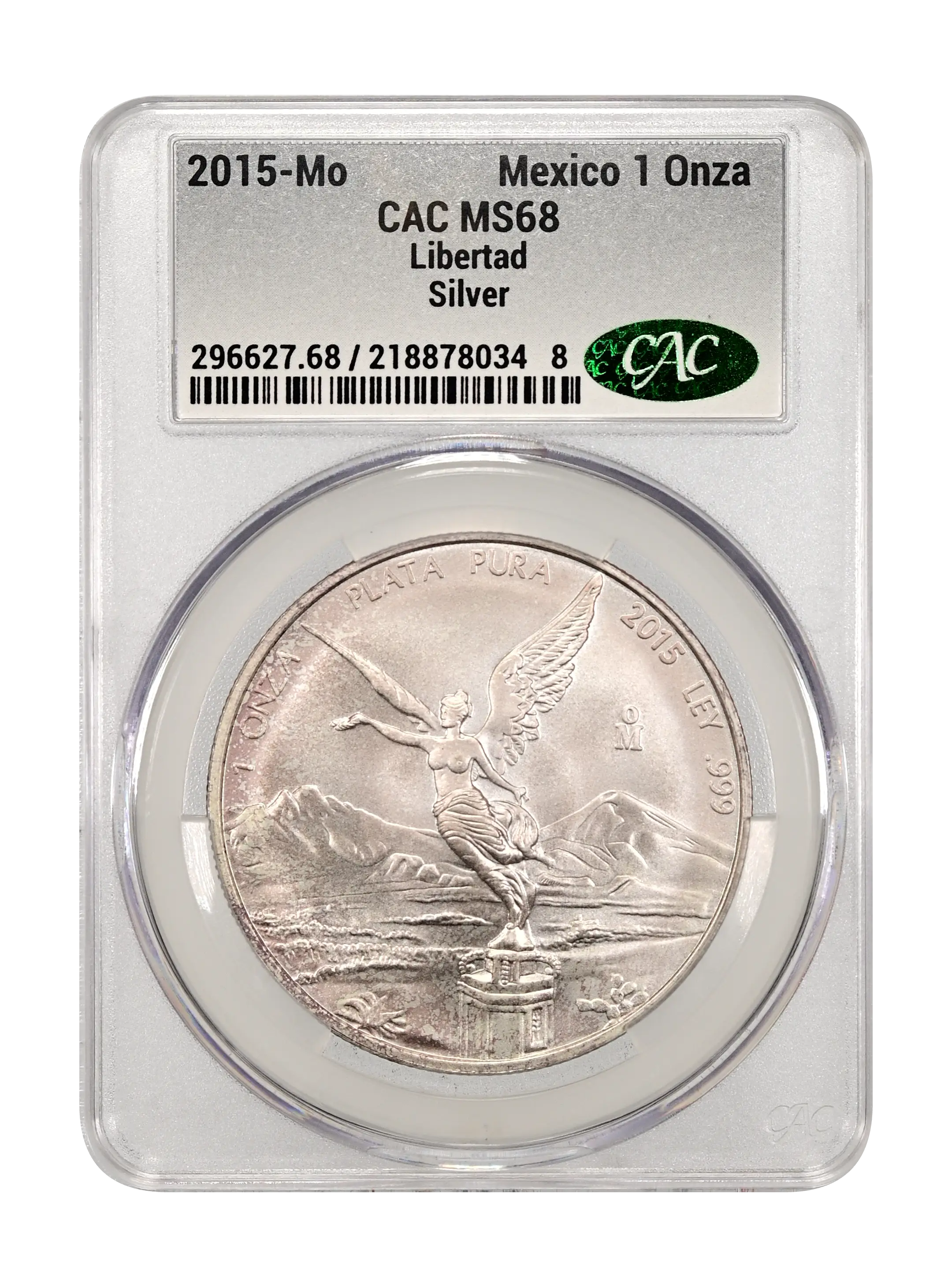 2015-Mo 1 Onza Libertad, Silver MS