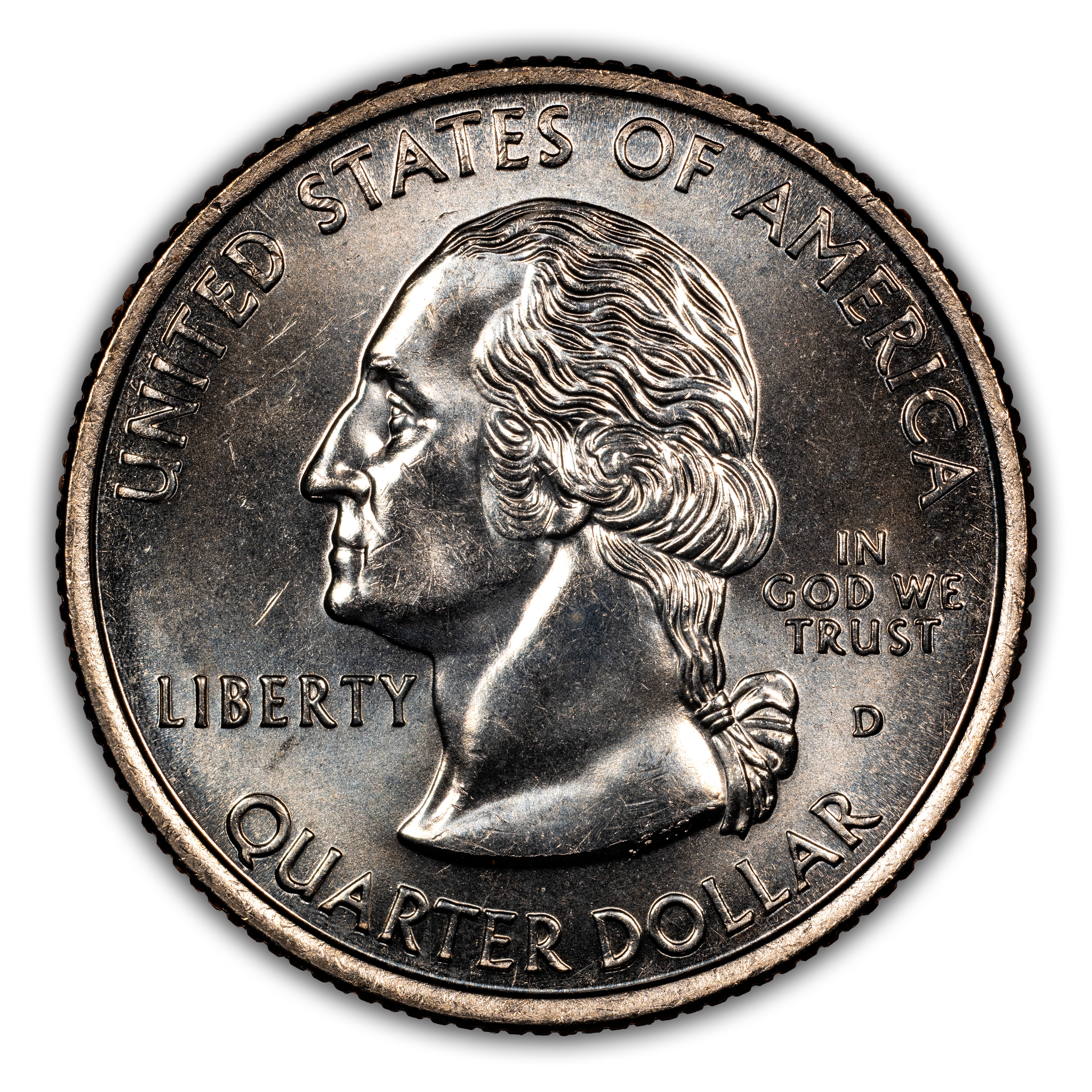 1999-D 25c Delaware MS