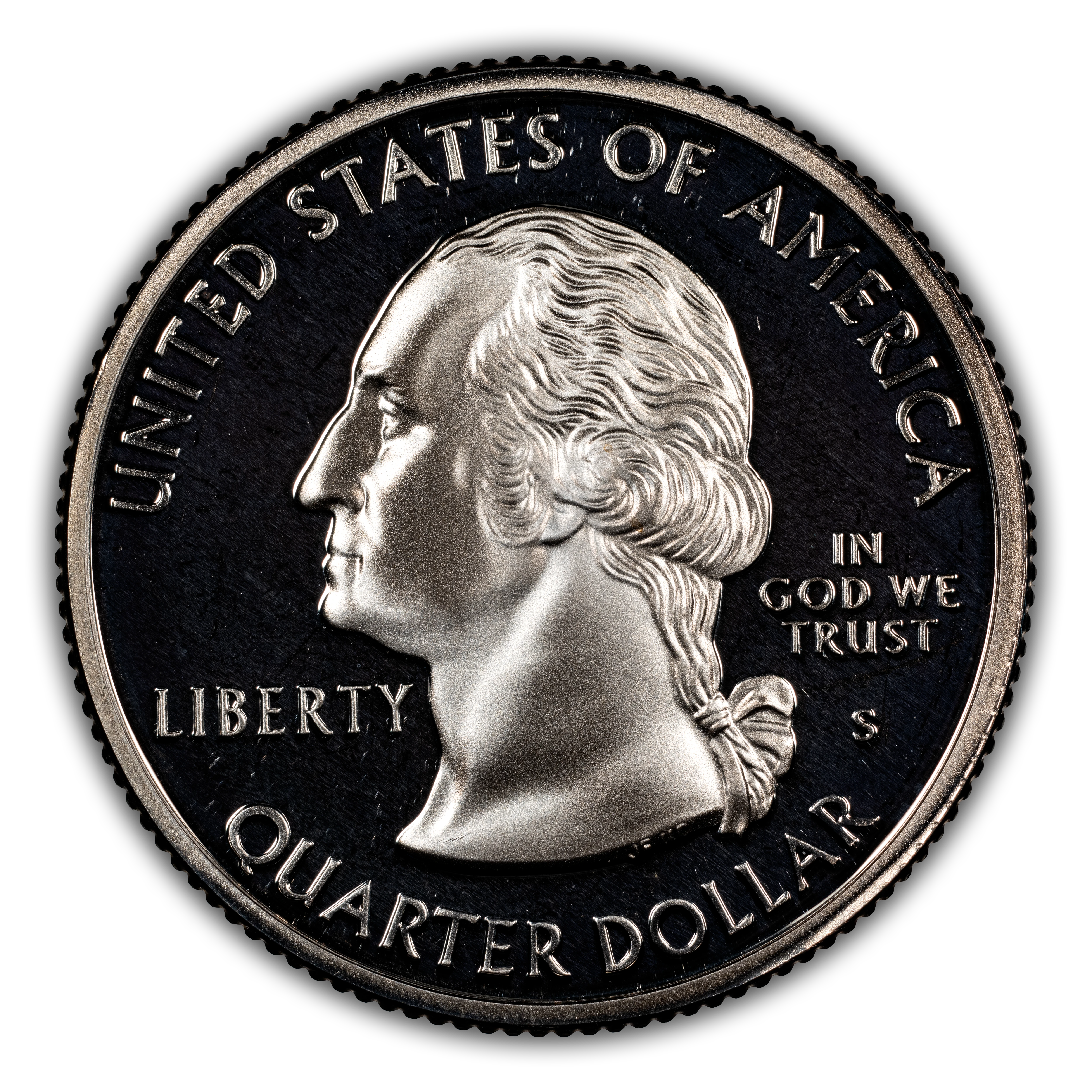 1999-S 25c Delaware, Silver PR DCAM