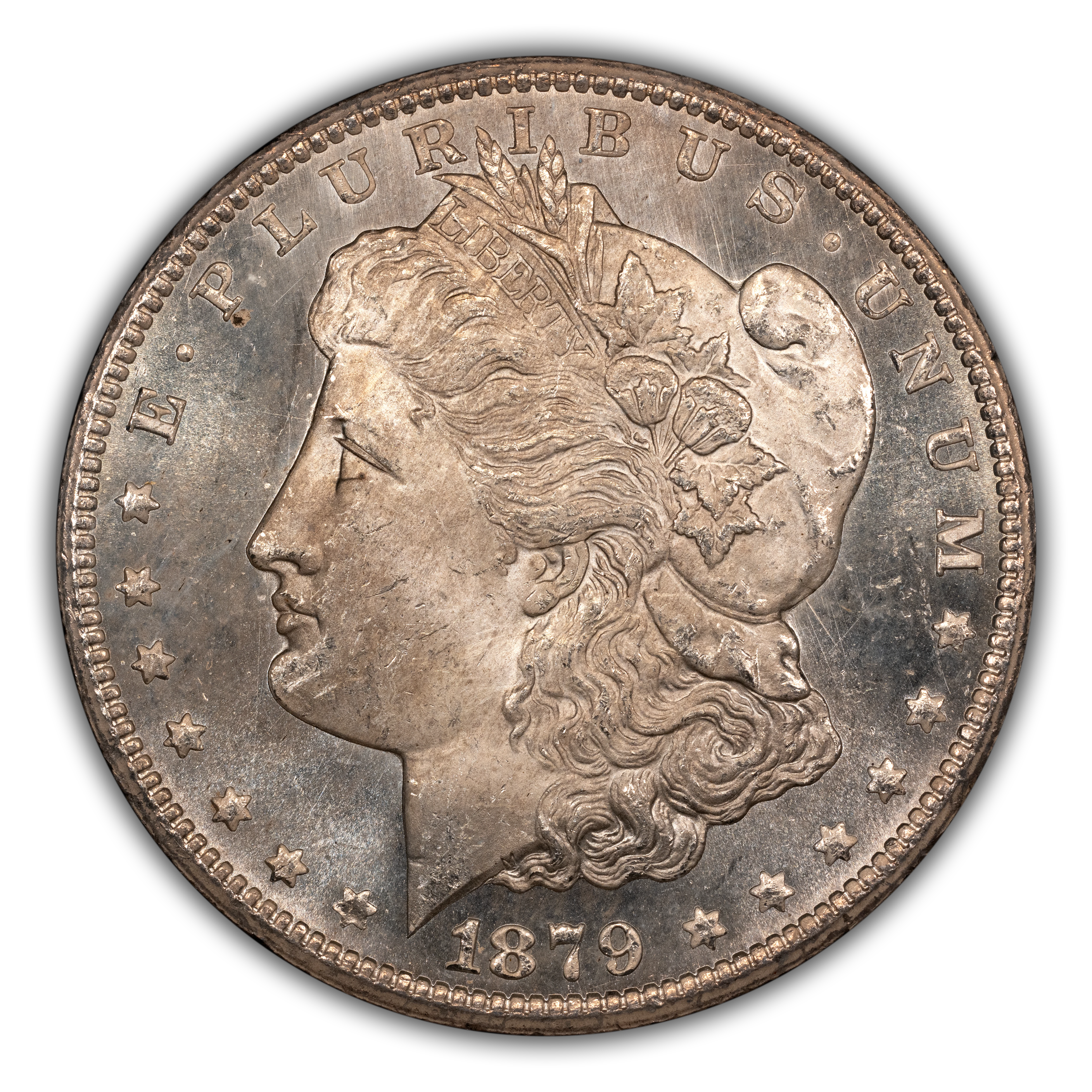 1879-CC $1 GSA Hoard, Hard package MS